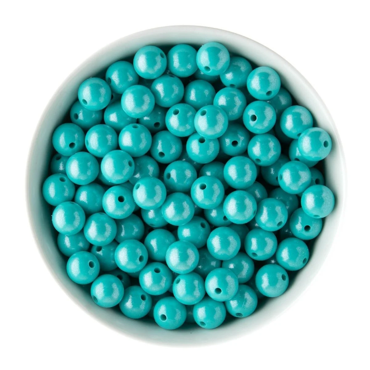 12mm Opal Silicone Round Beads - Image 16
