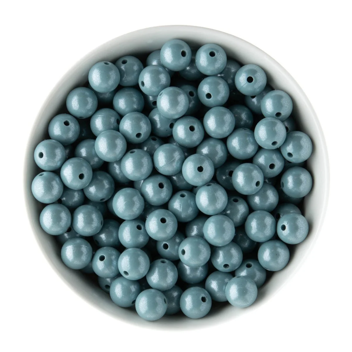 12mm Opal Silicone Round Beads - Image 7
