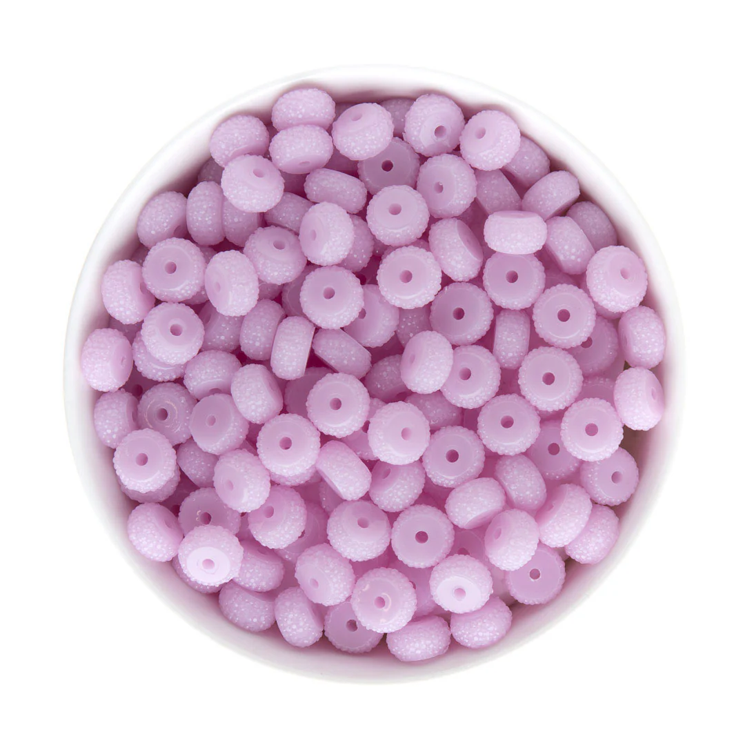 12mm Resin Rhinestone Spacer Beads - Image 3