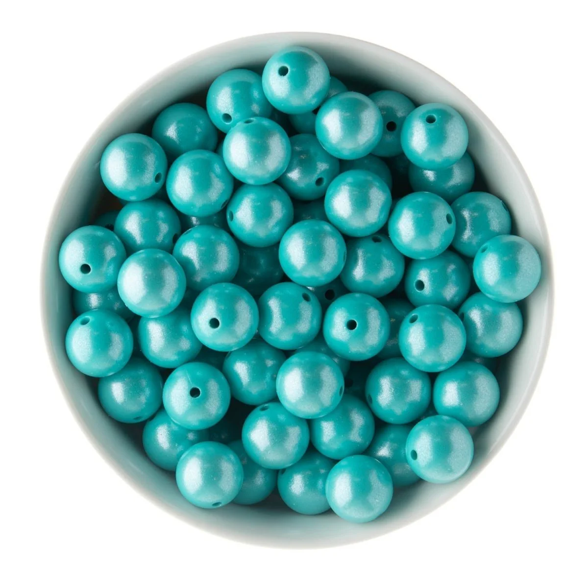 15mm Opal Silicone Round Beads - Image 15