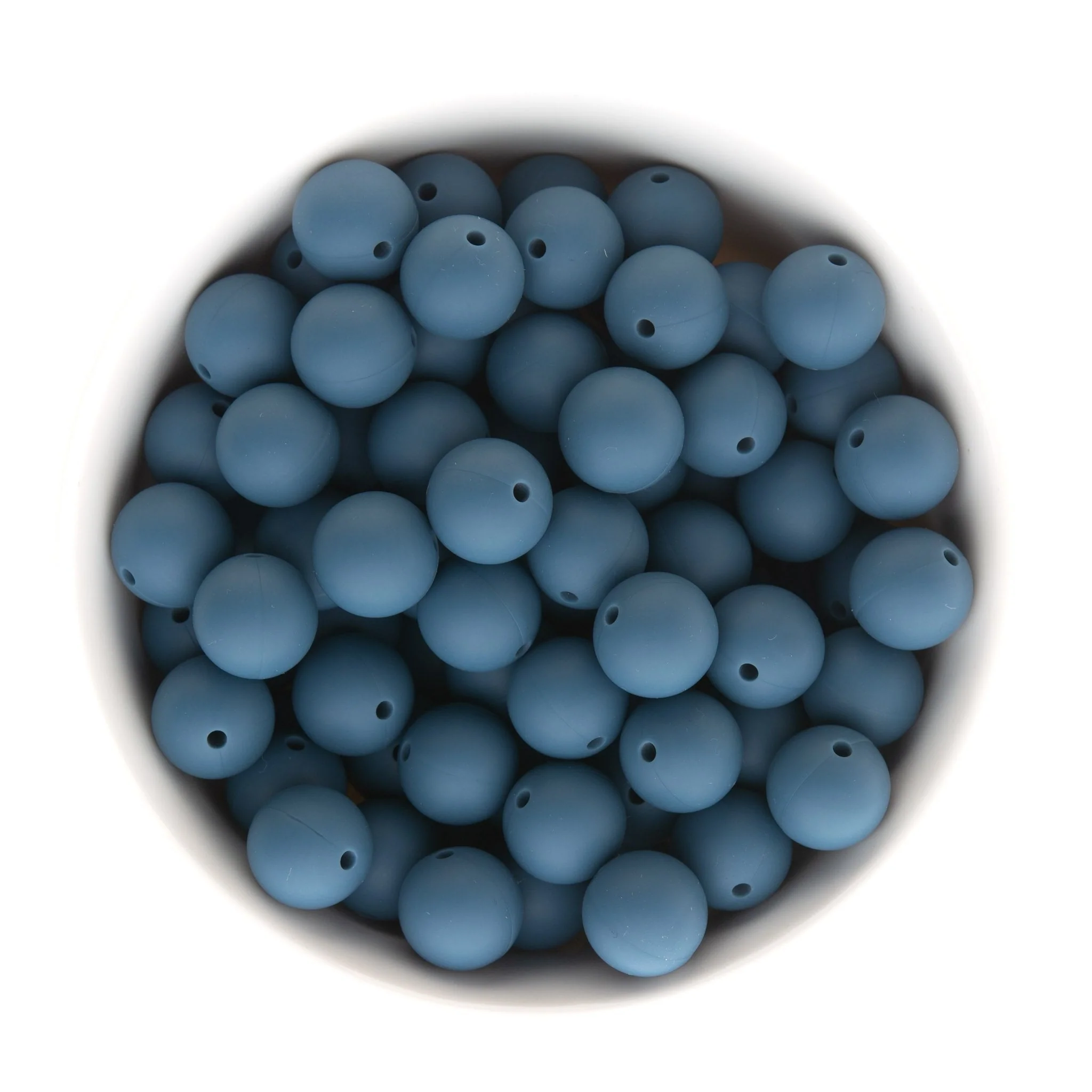 15mm Round Silicone Beads - Image 34