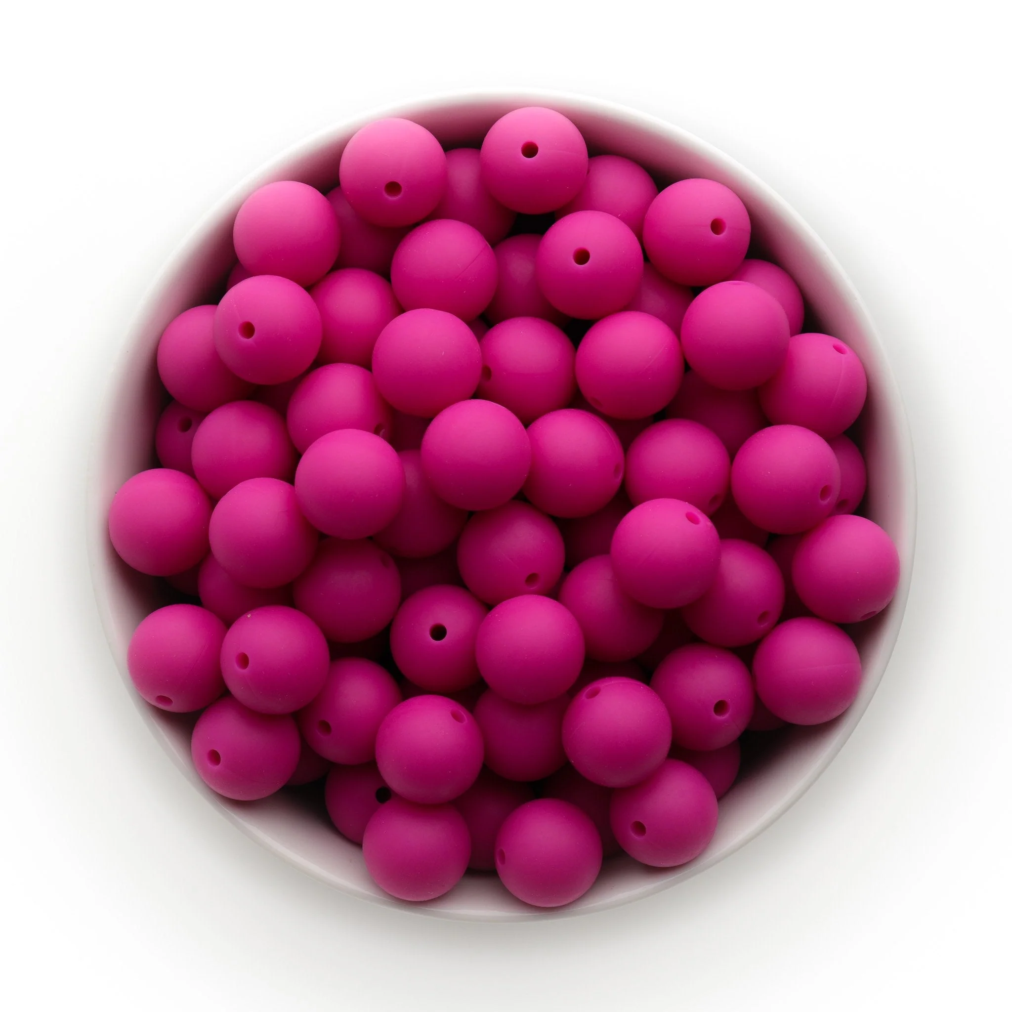15mm Round Silicone Beads - Image 36