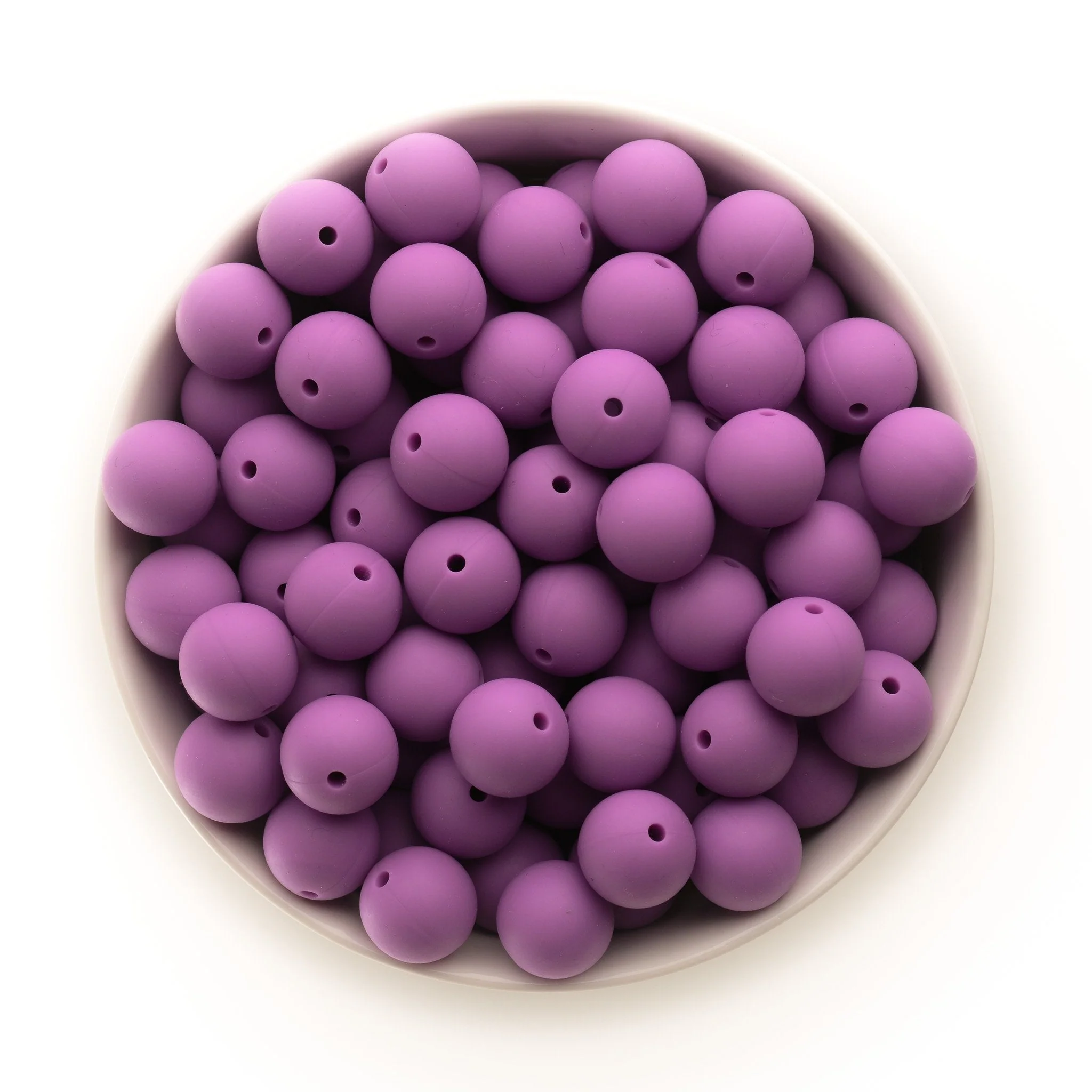 15mm Round Silicone Beads - Image 48