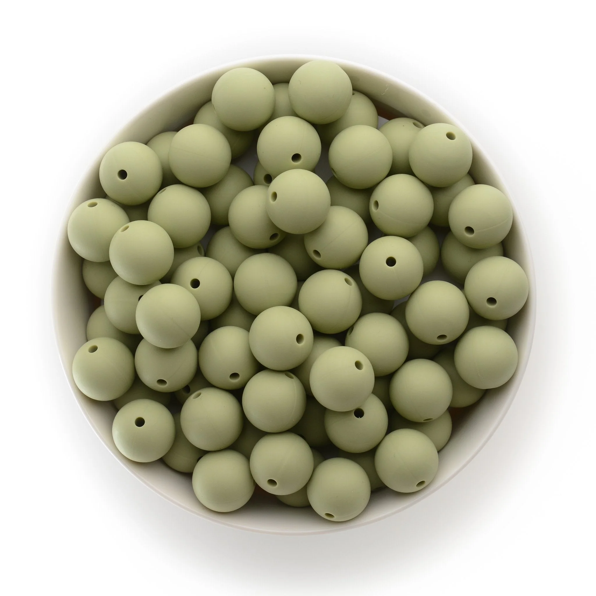 15mm Round Silicone Beads - Image 50