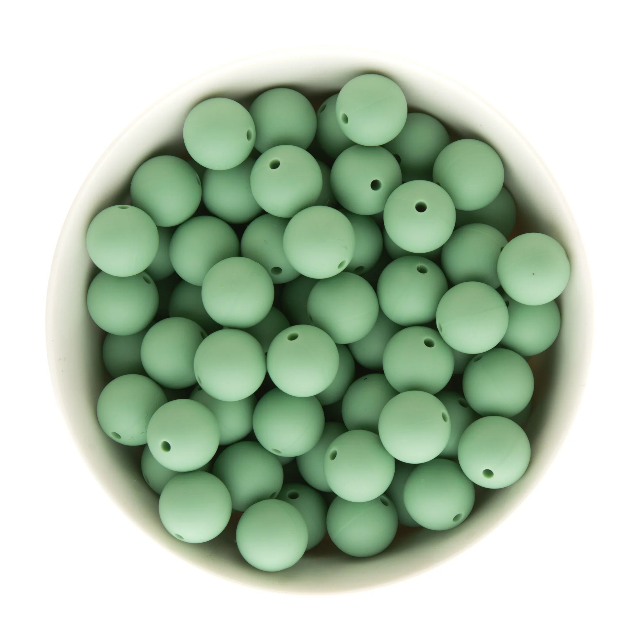 15mm Round Silicone Beads - Image 67