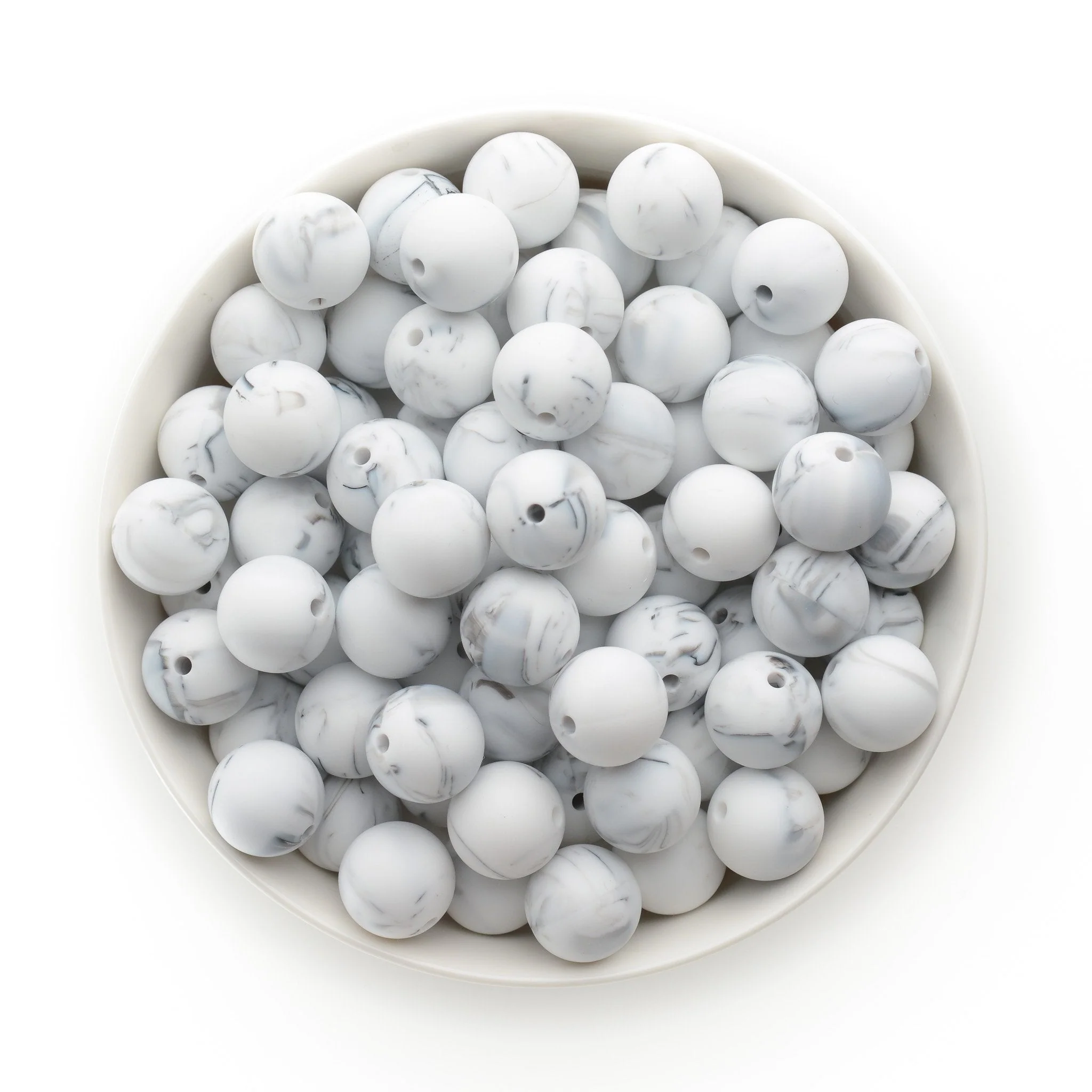 15mm Round Silicone Beads - Image 86