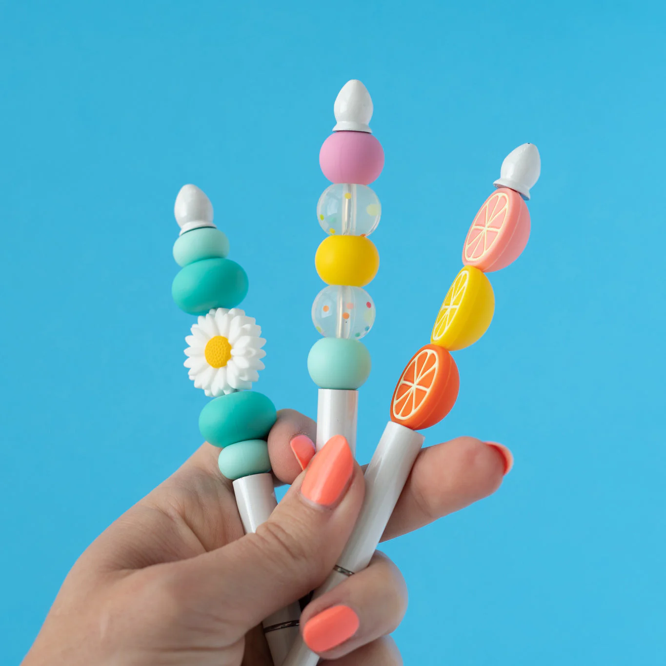 15mm Round Silicone Beads - Image 88