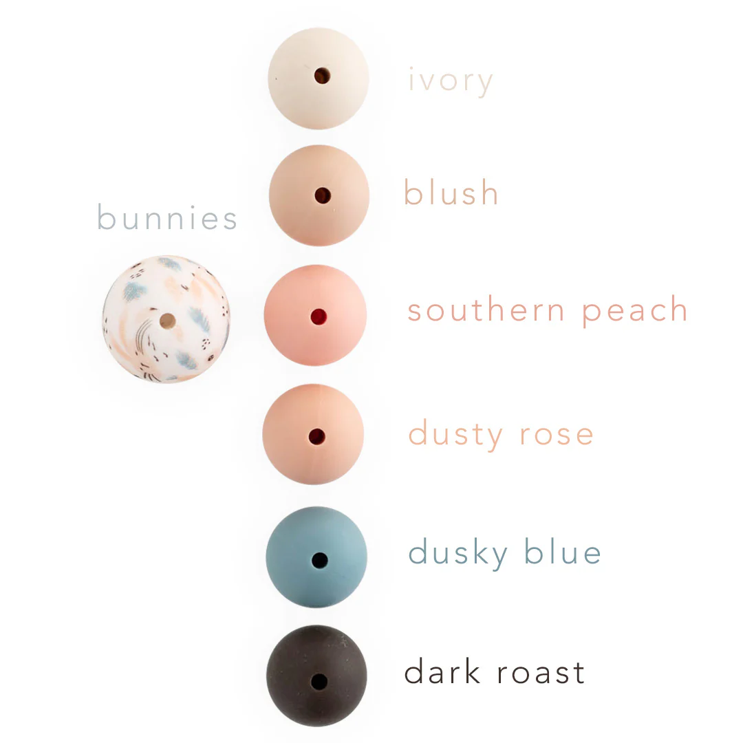 15mm Round Silicone Print Beads - Image 63