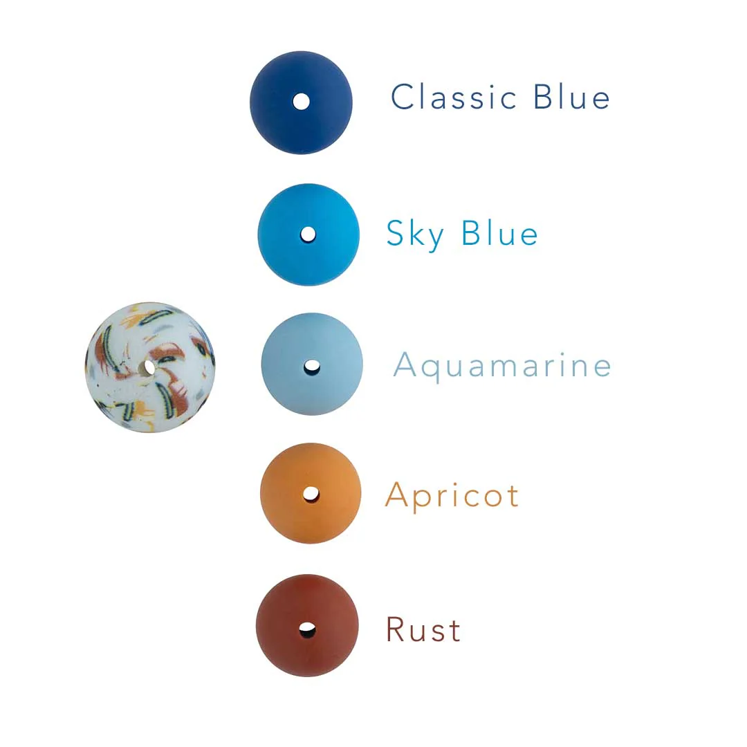 15mm Round Silicone Print Beads - Image 66