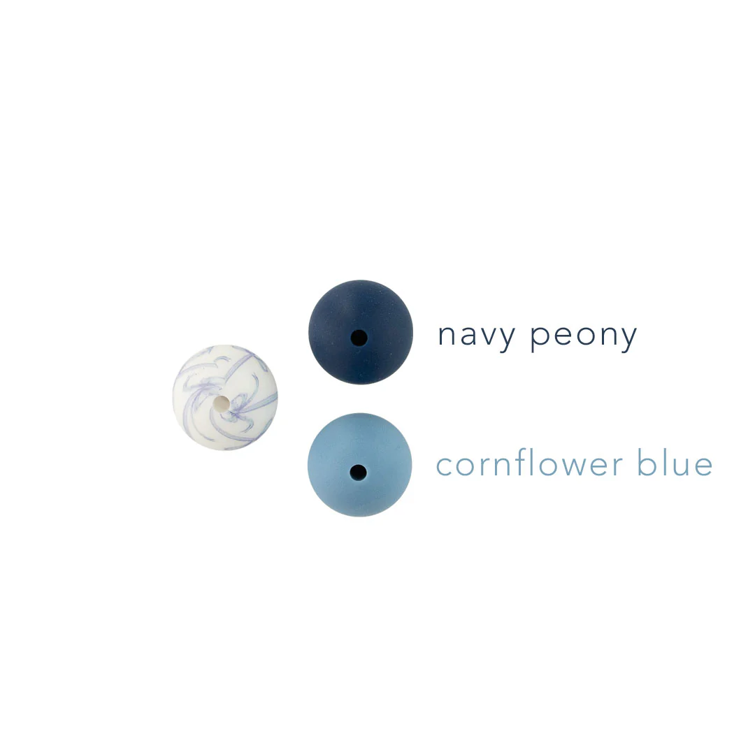 12mm Round Silicone Print Beads - Image 77