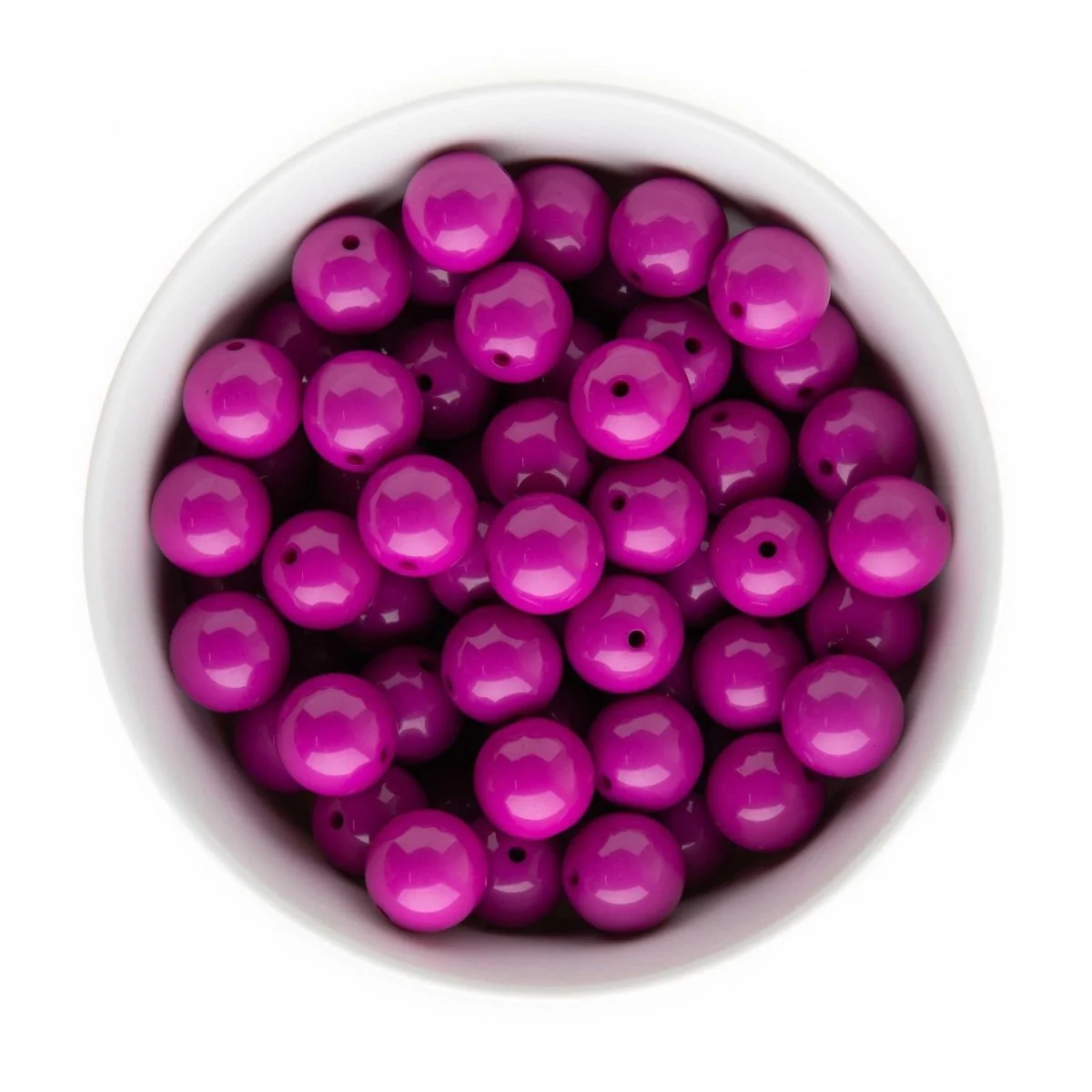 16mm Acrylic Solid Round Beads - Image 6