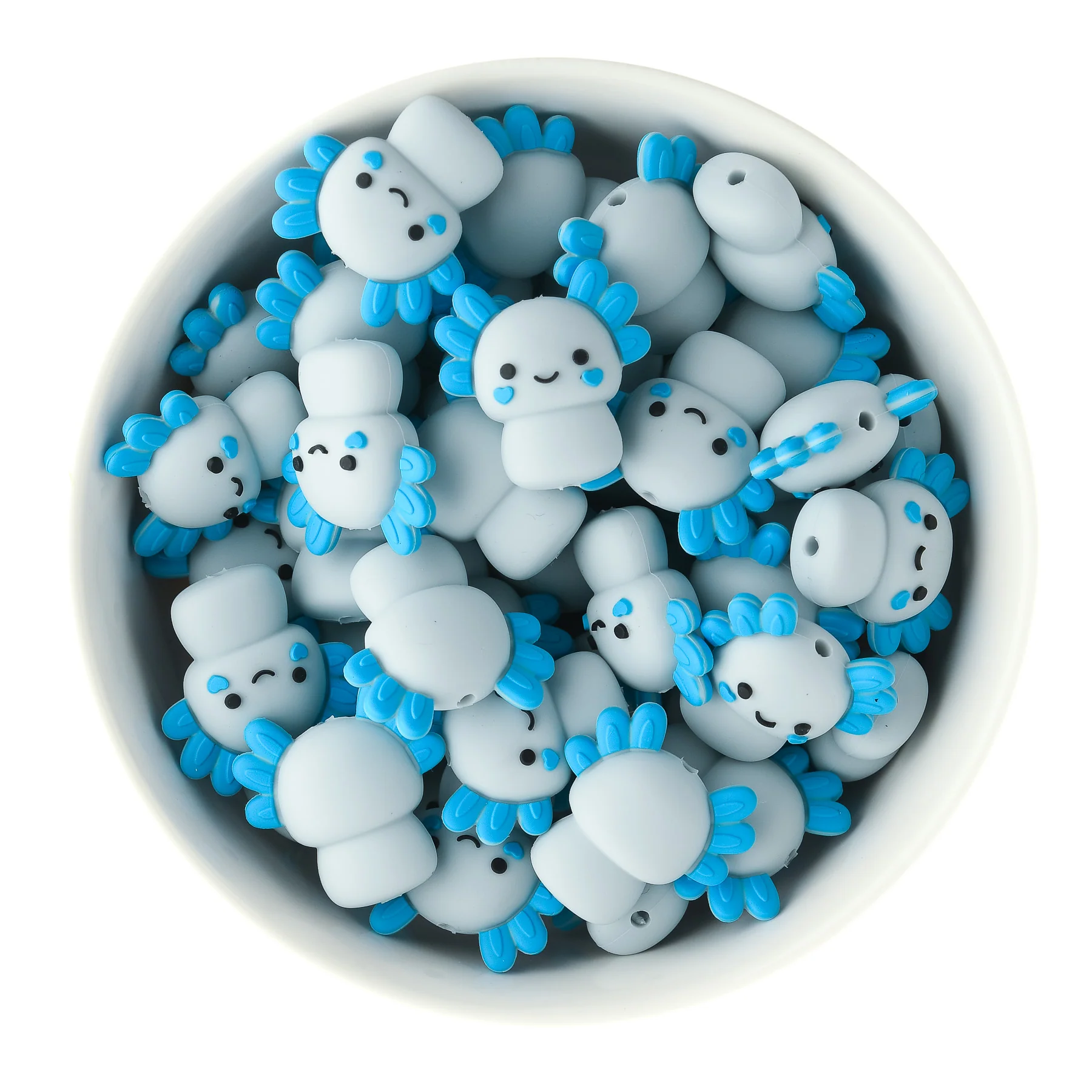 3D Axolotl Silicone Focal Beads - Image 2