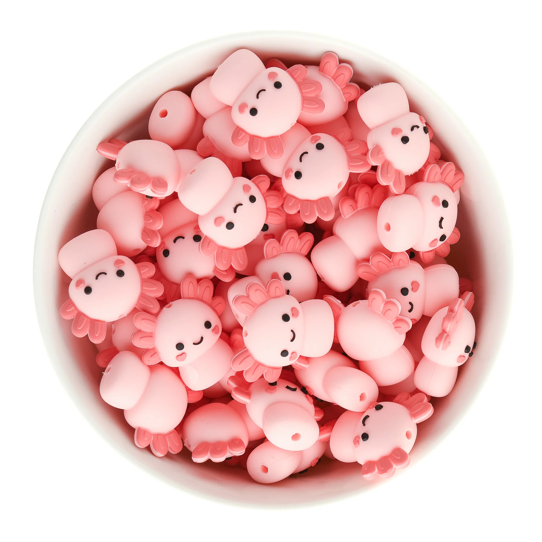 3D Axolotl Silicone Focal Beads - Image 3