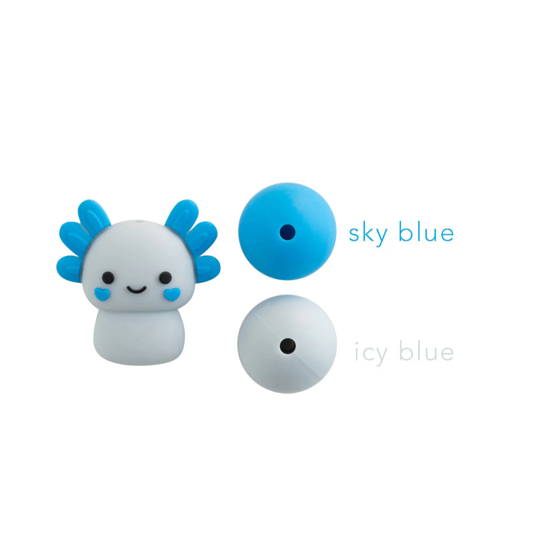 3D Axolotl Silicone Focal Beads - Image 5