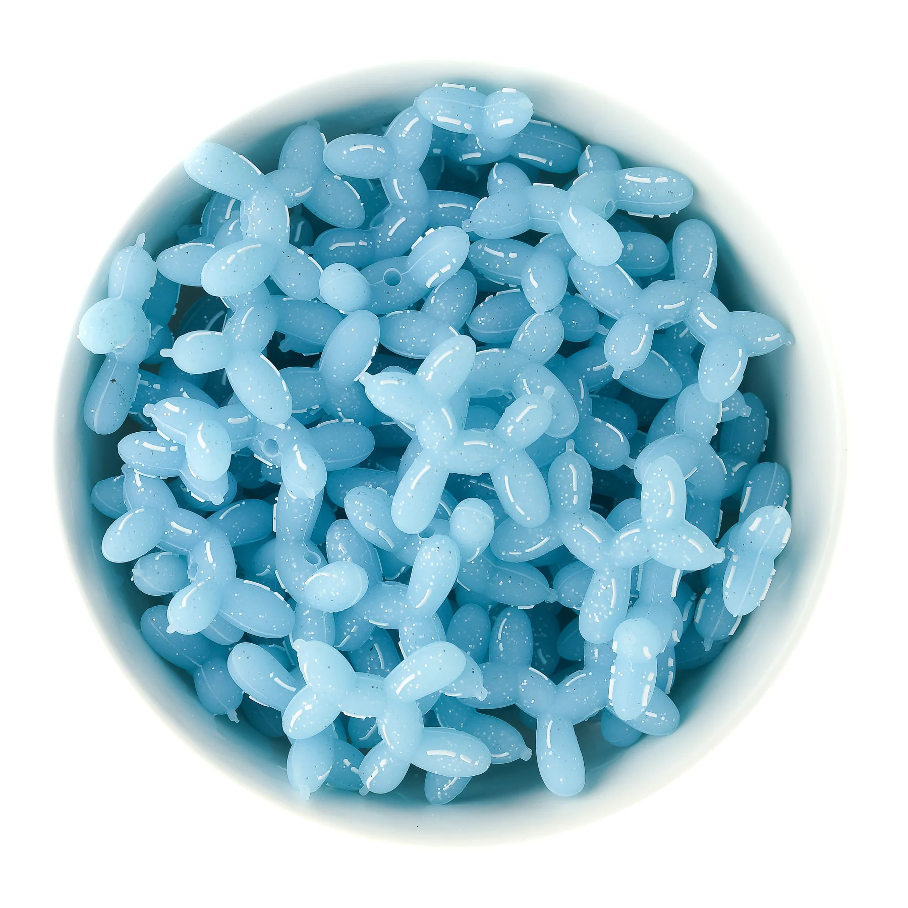 3D Balloon Dog Silicone Focal Beads - Image 2