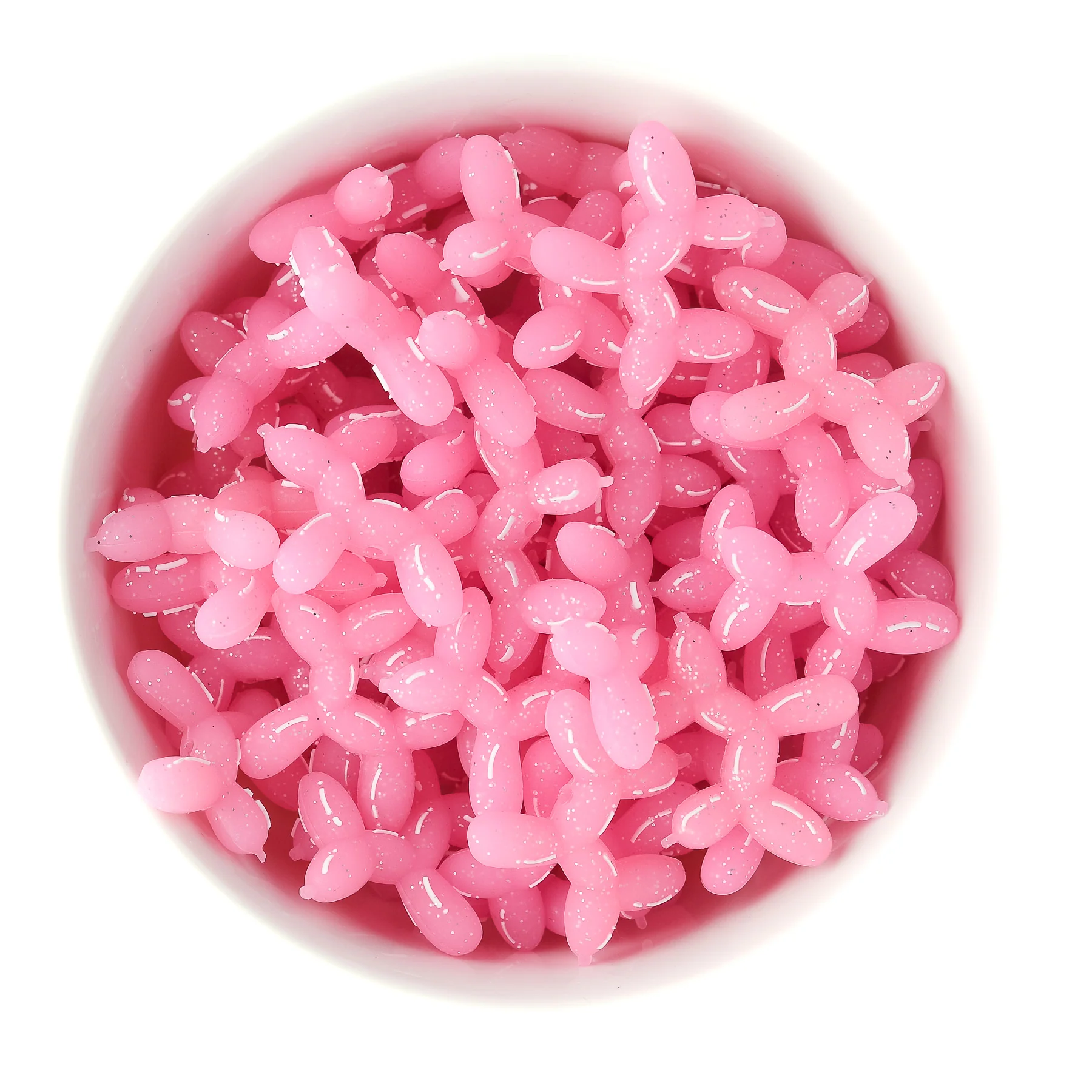3D Balloon Dog Silicone Focal Beads - Image 3