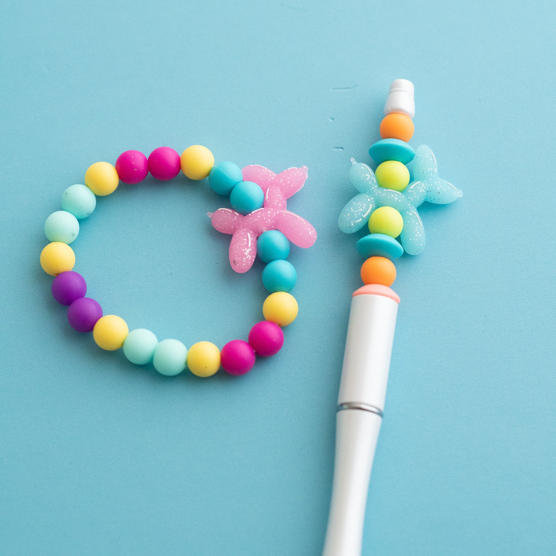 3D Balloon Dog Silicone Focal Beads - Image 5
