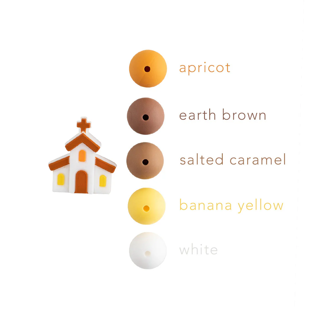 3D Church Silicone Focal Beads - Image 3