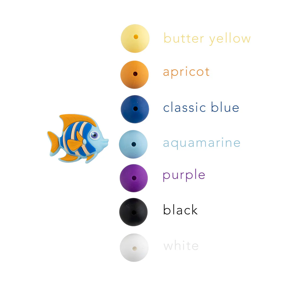 3D Fish Silicone Focal Beads - Image 2