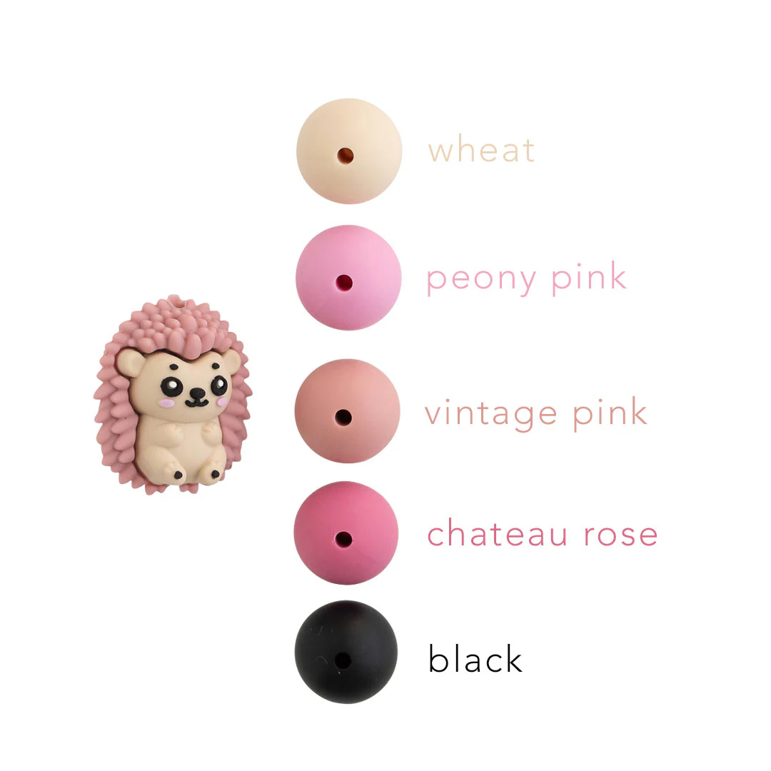 3D Hedgehog Silicone Focal Beads - Image 6