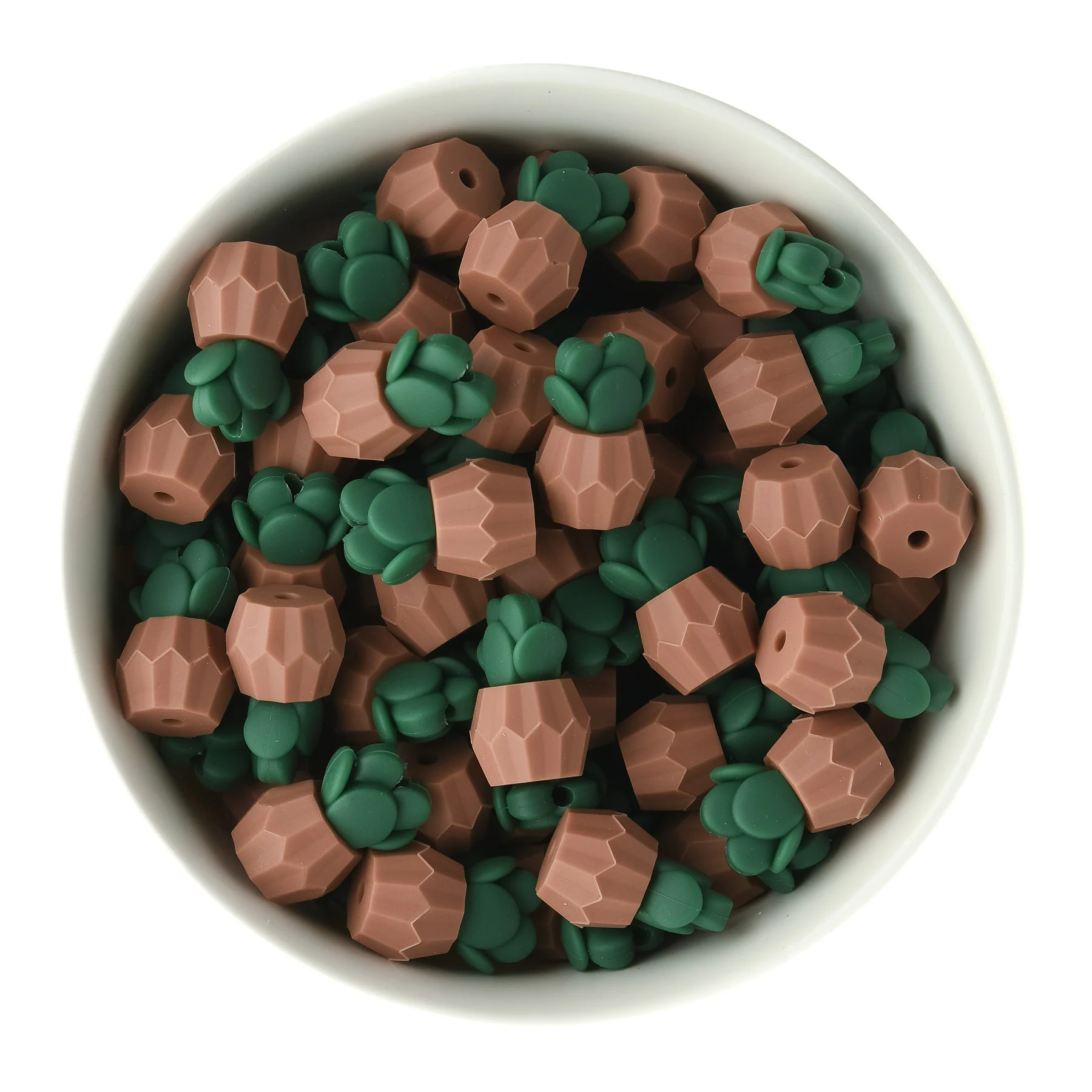 3D Succulent Silicone Focal Beads - Image 2