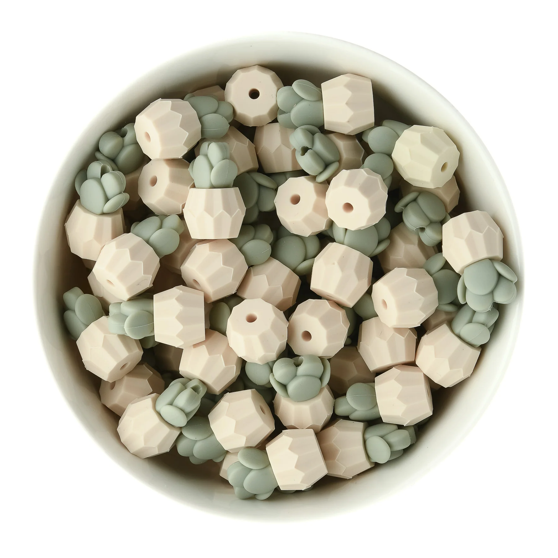 3D Succulent Silicone Focal Beads - Image 3