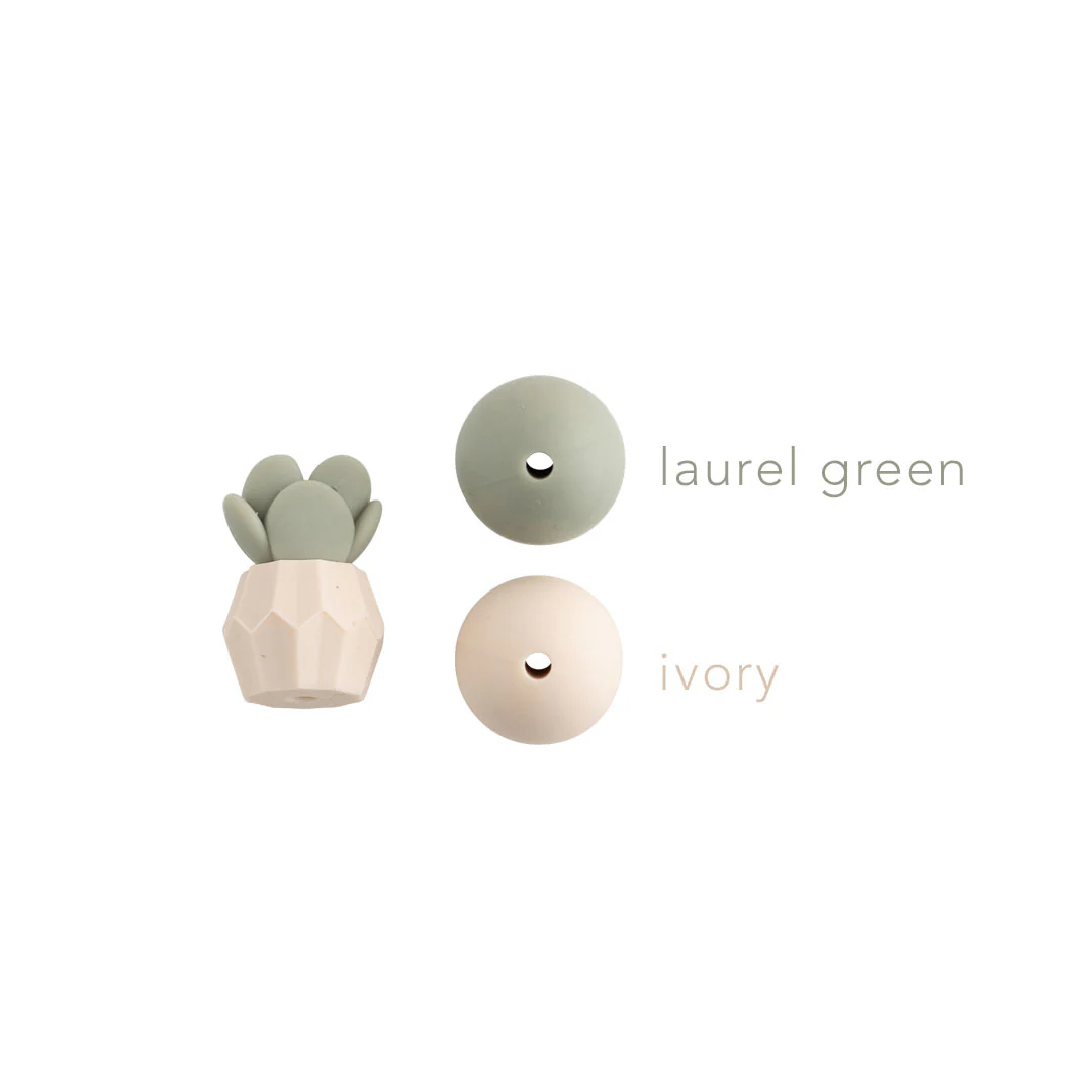 3D Succulent Silicone Focal Beads - Image 6