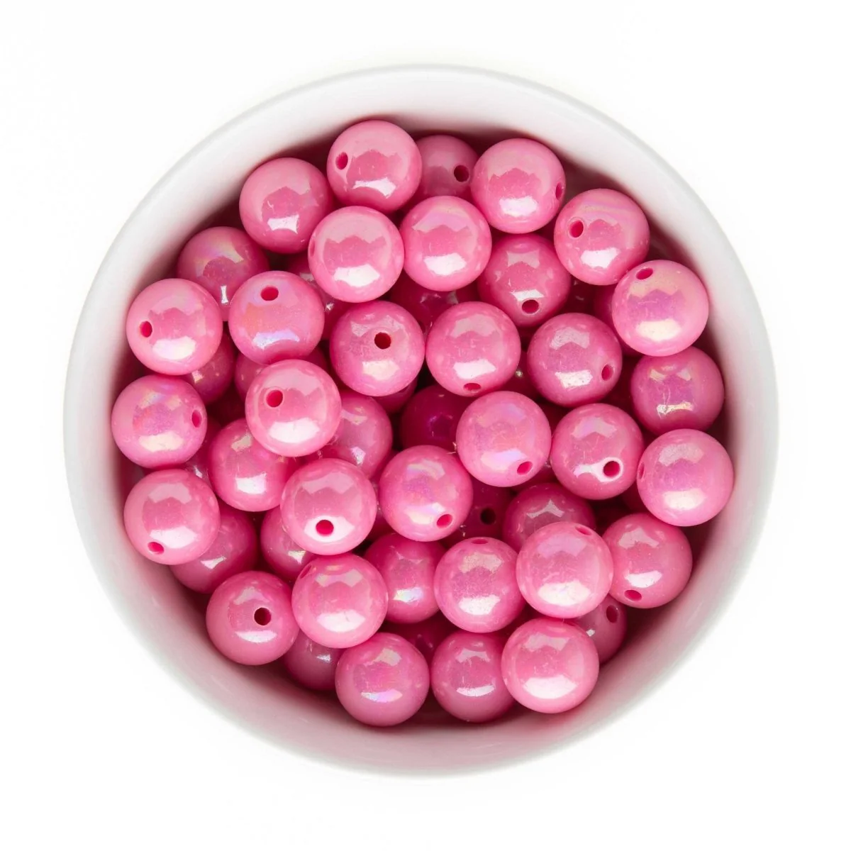16mm AB Solid Acrylic Round Beads - Image 2