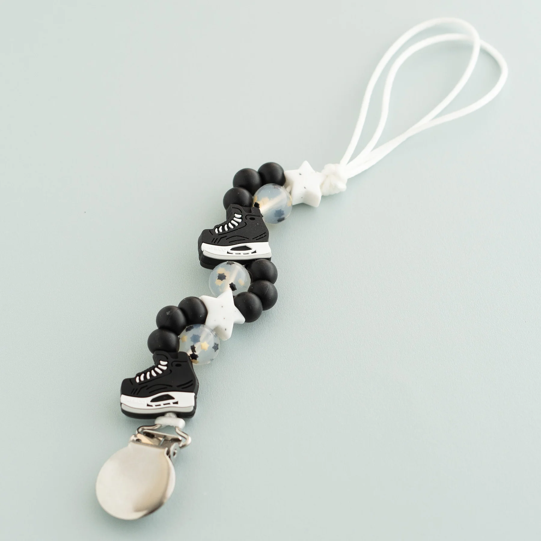 All-Star Skater Pacifier Clip