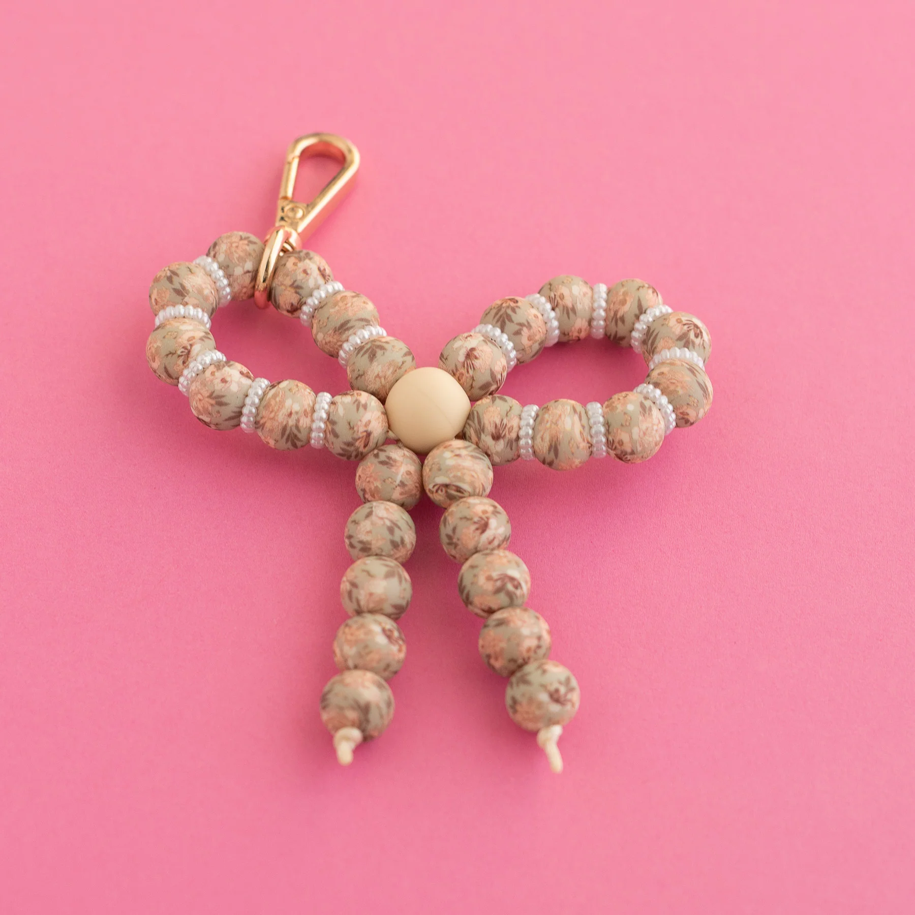 Antique Bloom Bow Charm