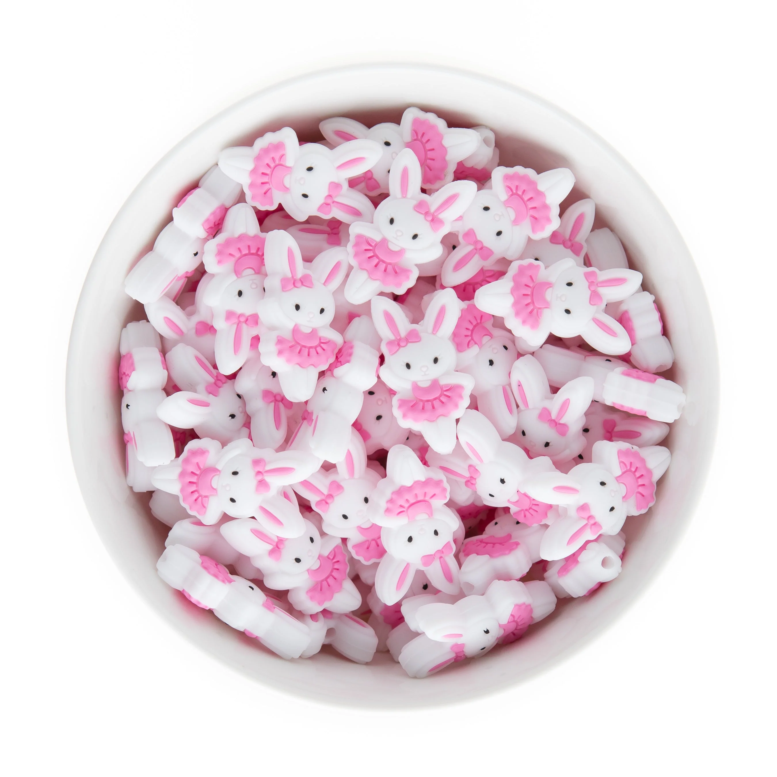 Ballerina Bunny Silicone Focal Beads - Image 12