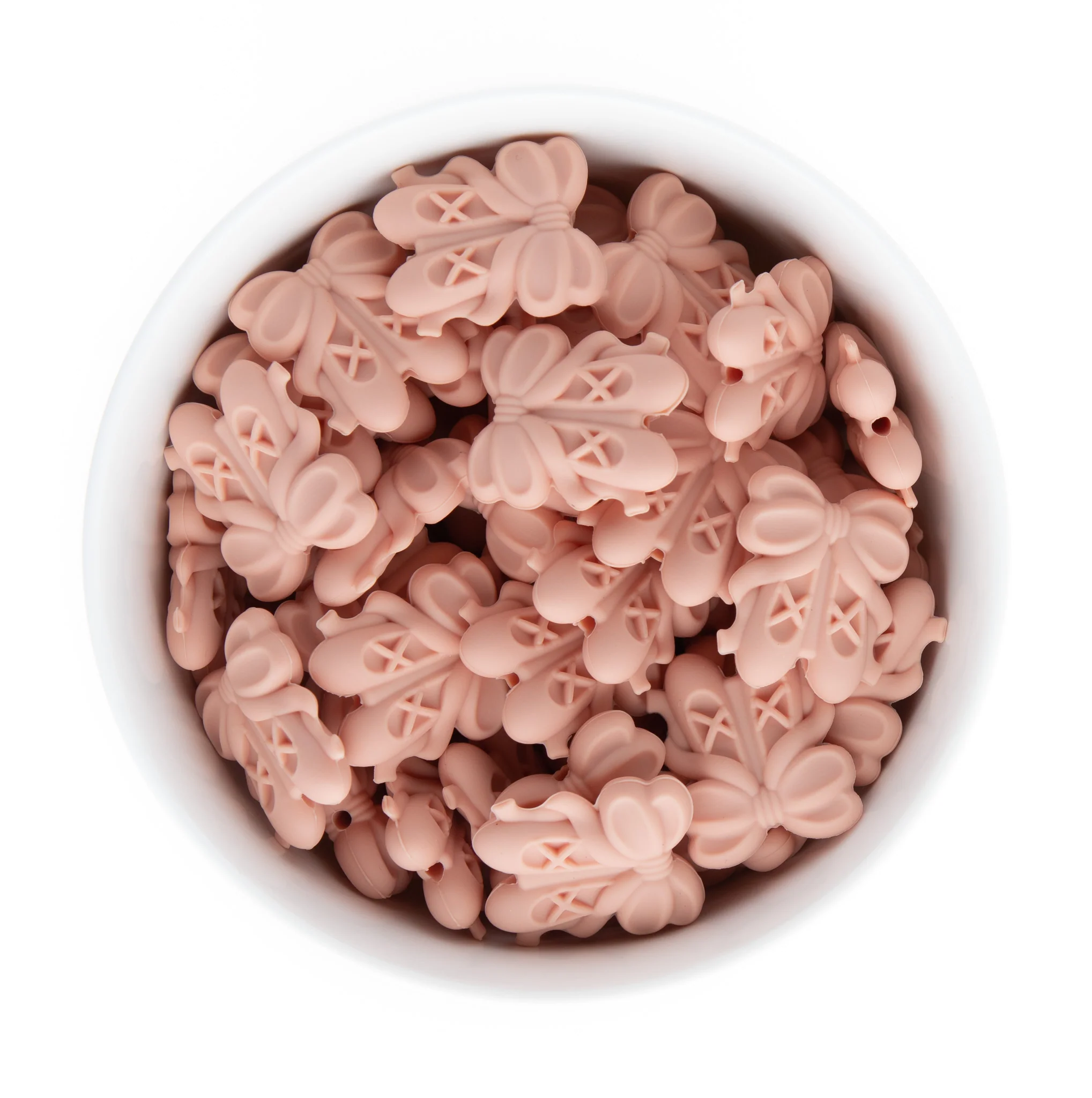 Ballet Slipper Silicone Focal Beads