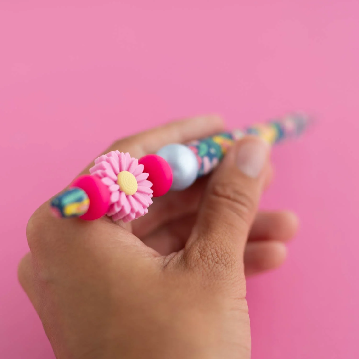Beadable Plastic Printed Pens - Image 12