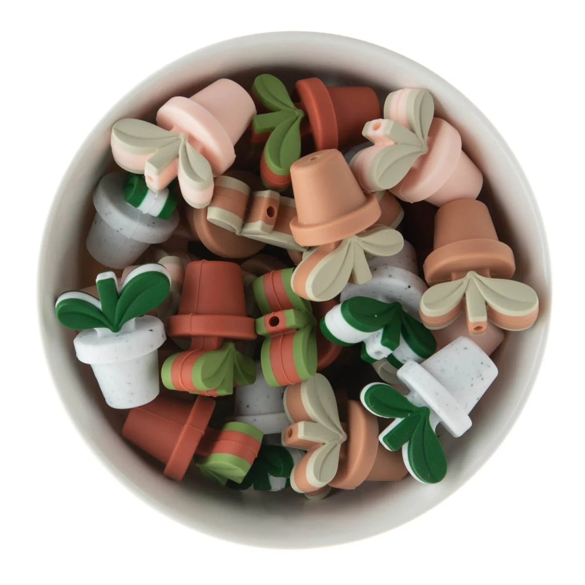 Bloom Silicone Focal Beads
