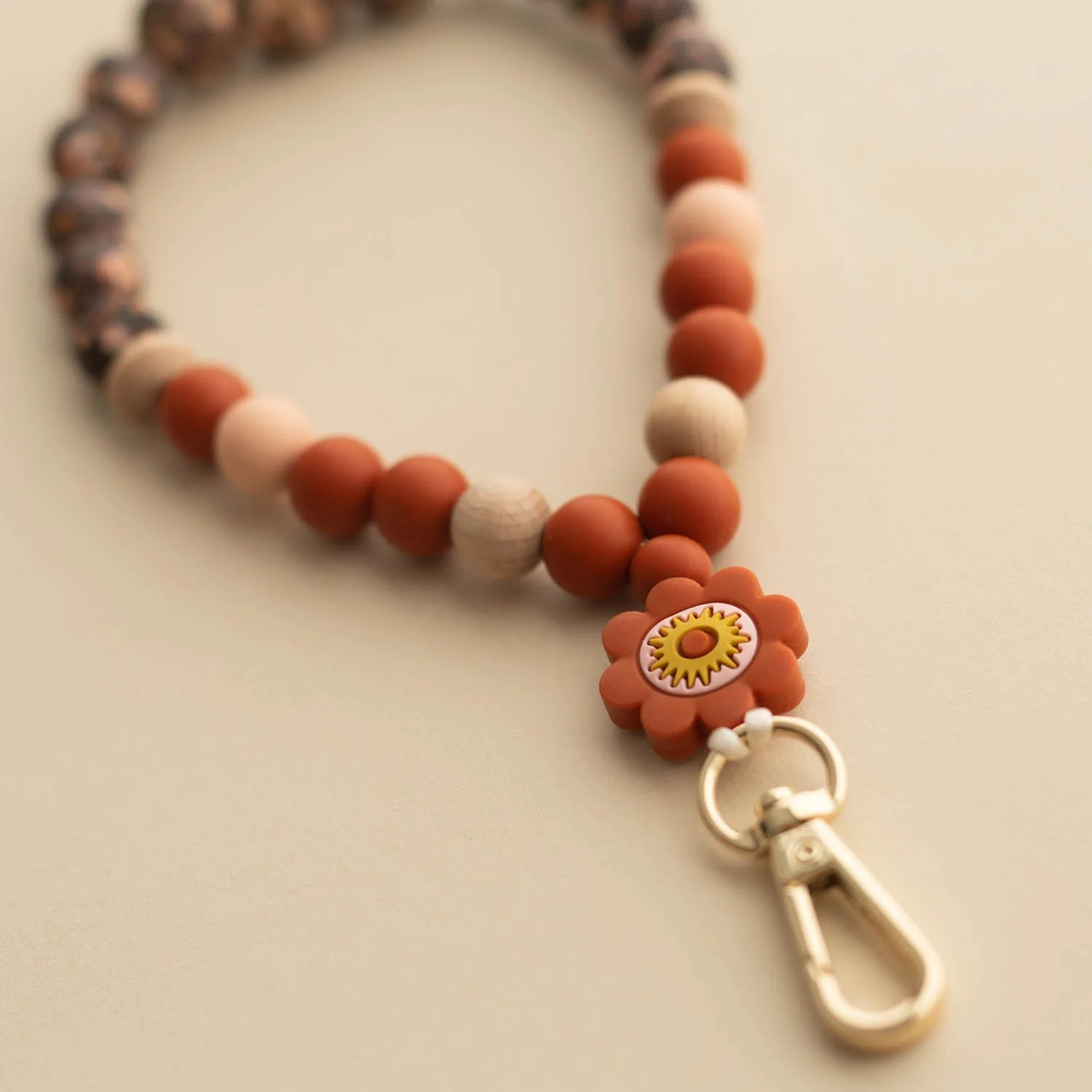 Boho Flower Silicone Focal Beads - Image 7