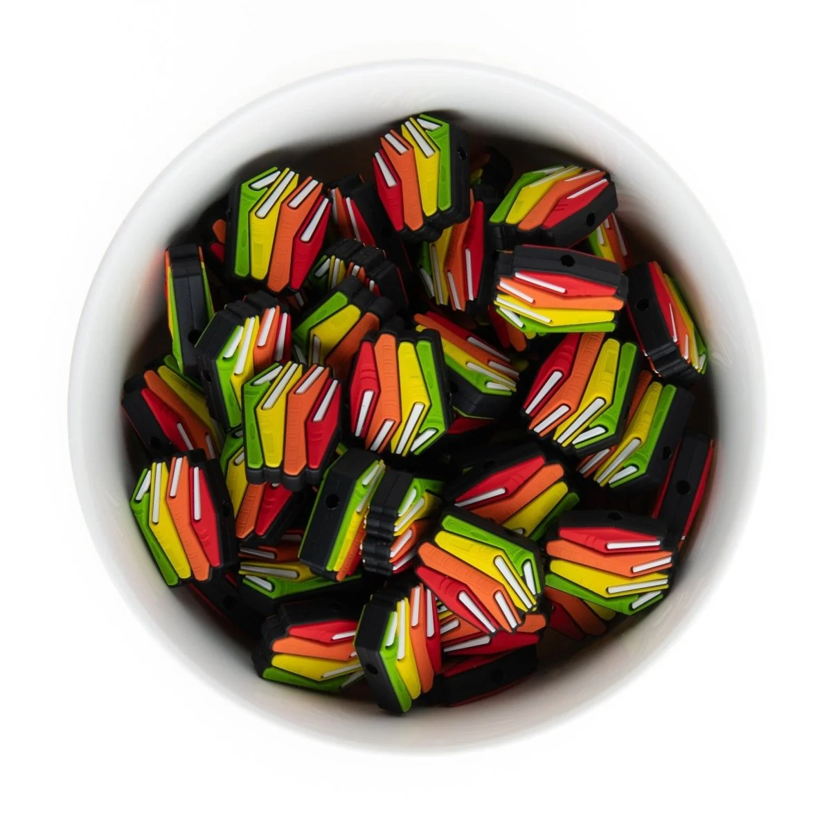 Book Silicone Focal Beads - Image 3