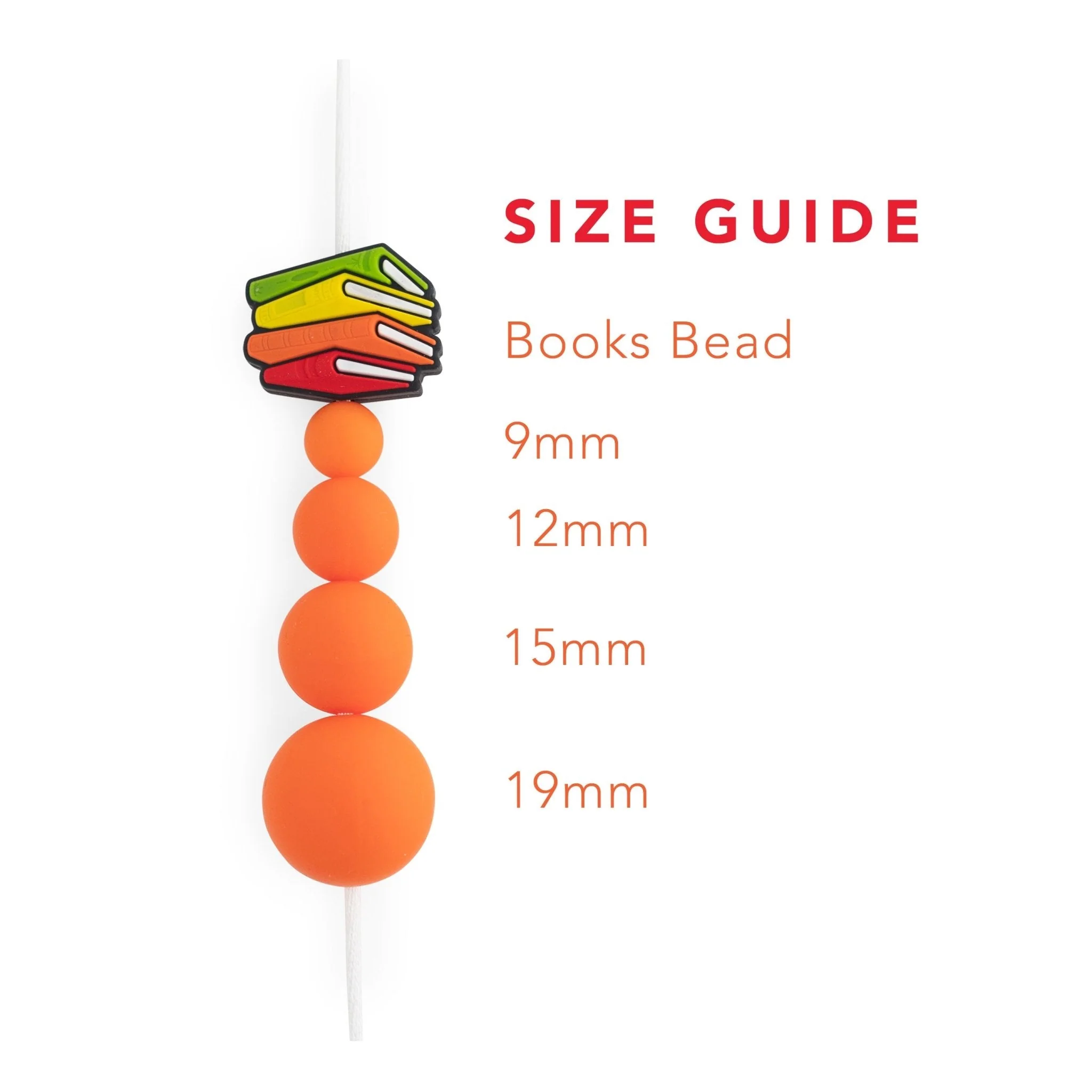 Book Silicone Focal Beads - Image 6