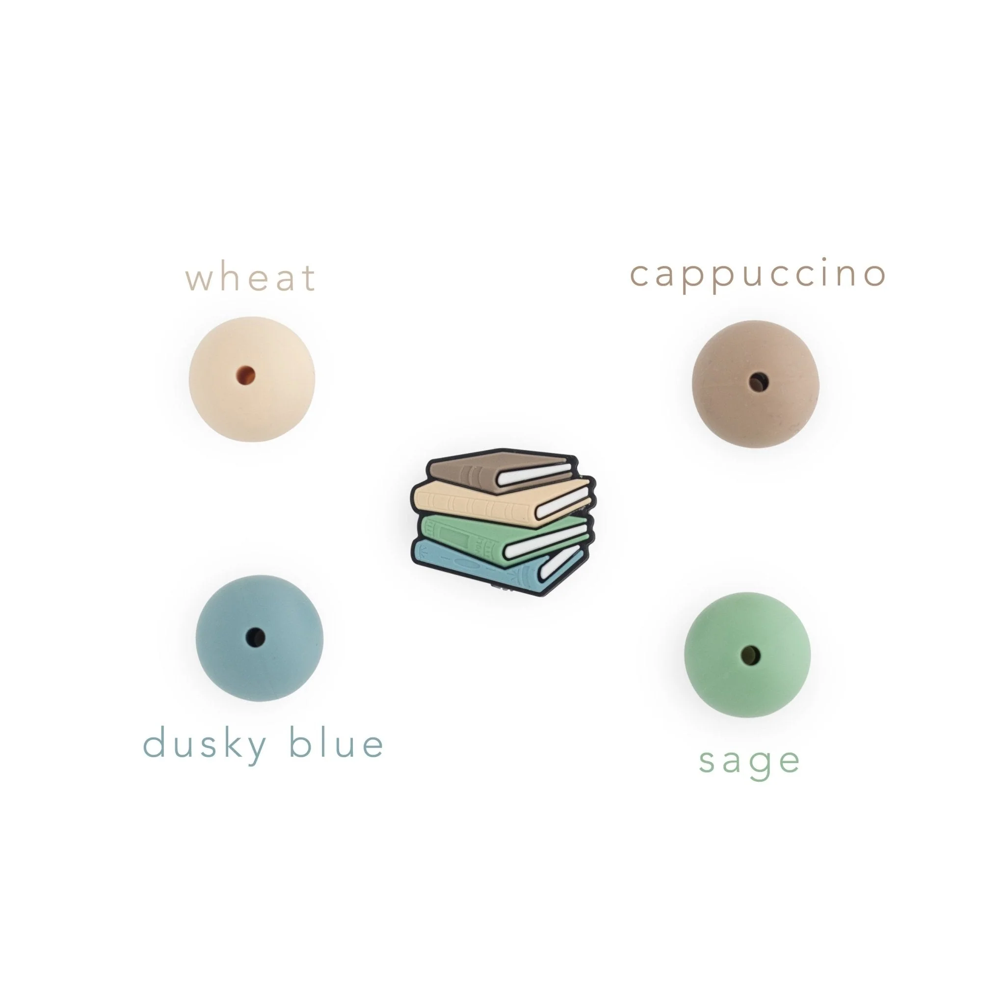 Book Silicone Focal Beads - Image 8