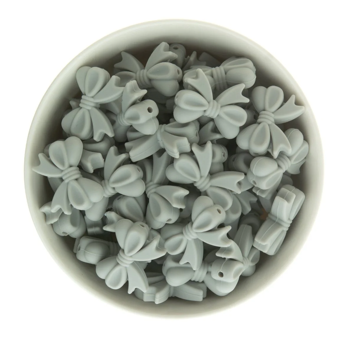 Bow Silicone Focal Beads - Image 4