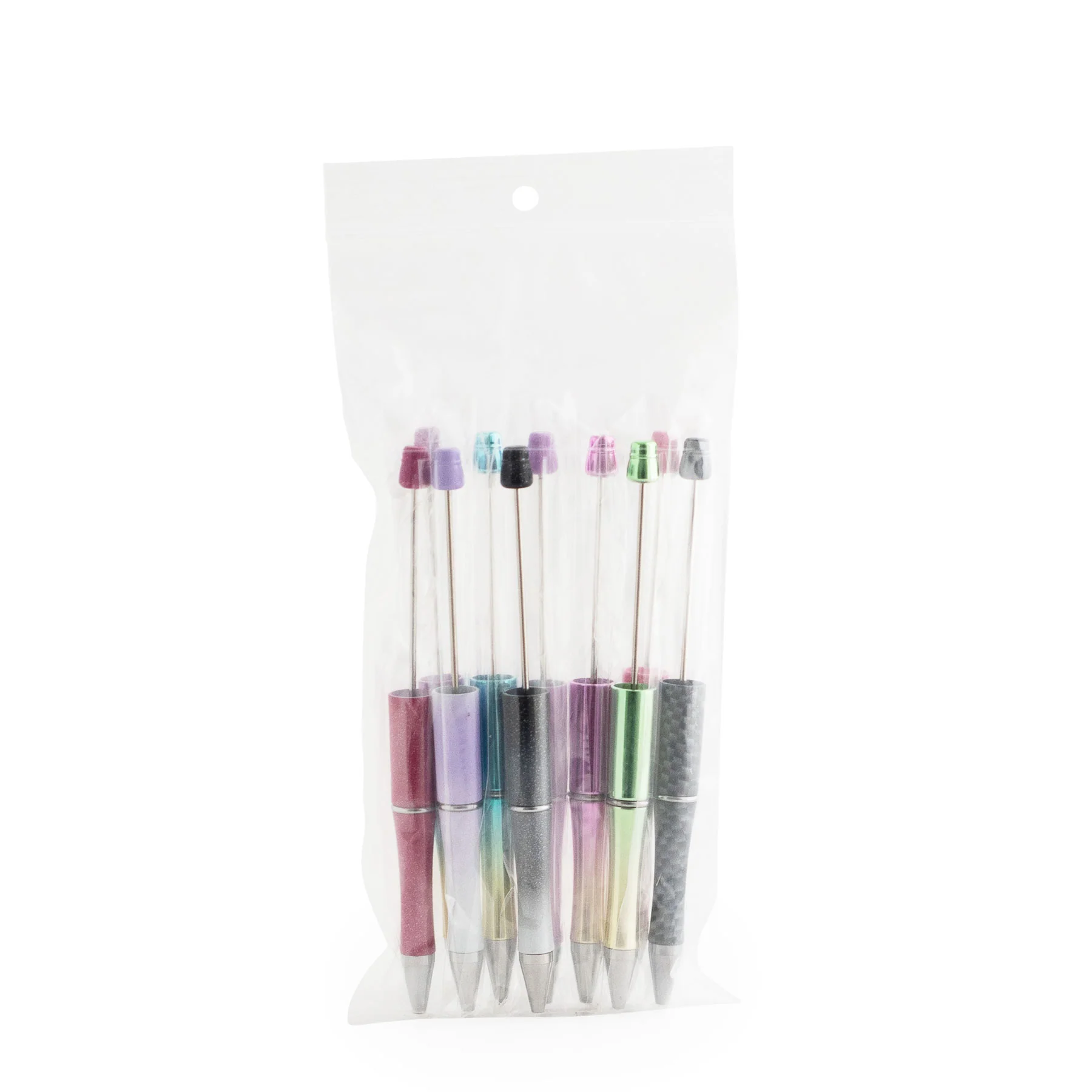 Bright Assorted Beadable Pen Packs