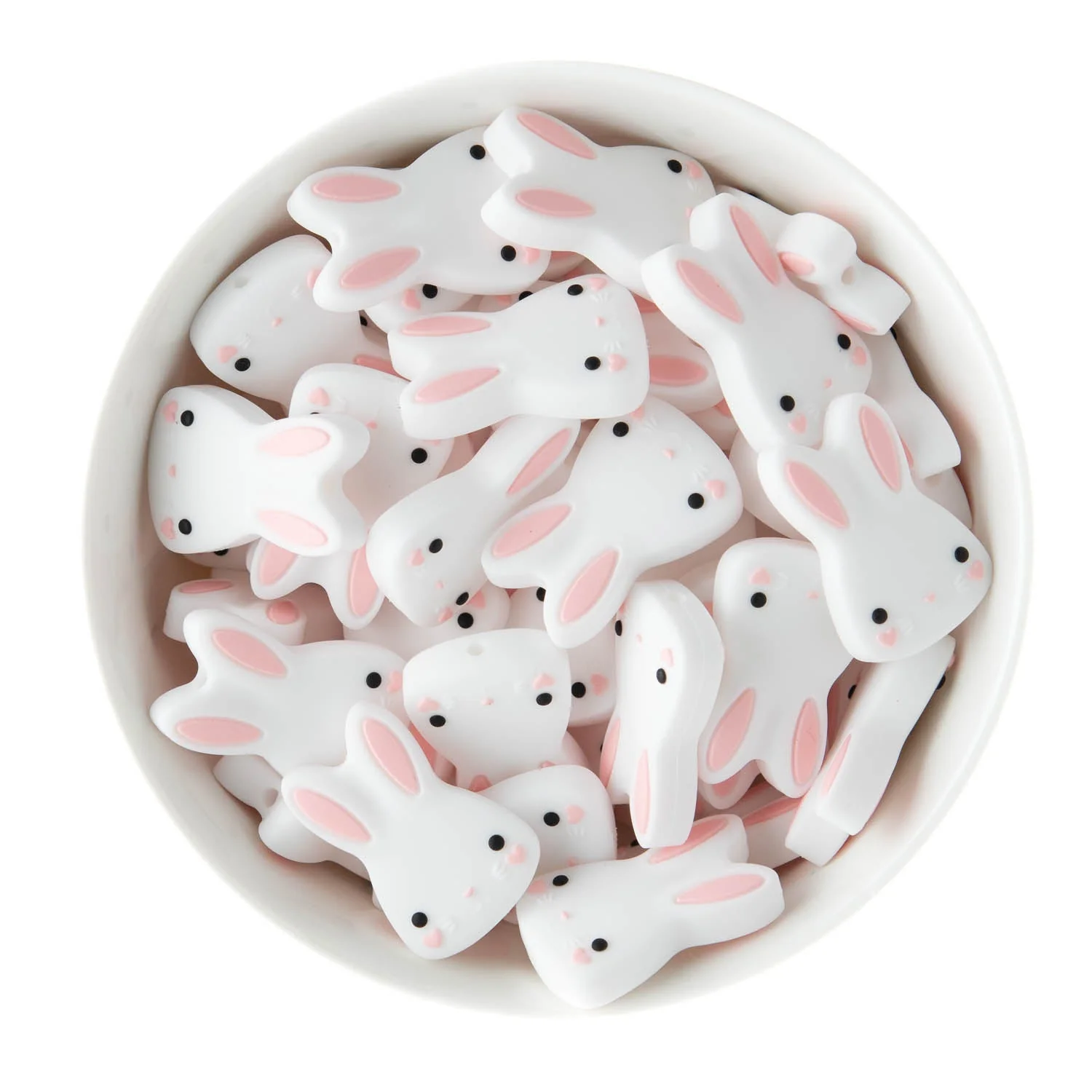 Bunny Silicone Focal Beads - Image 2