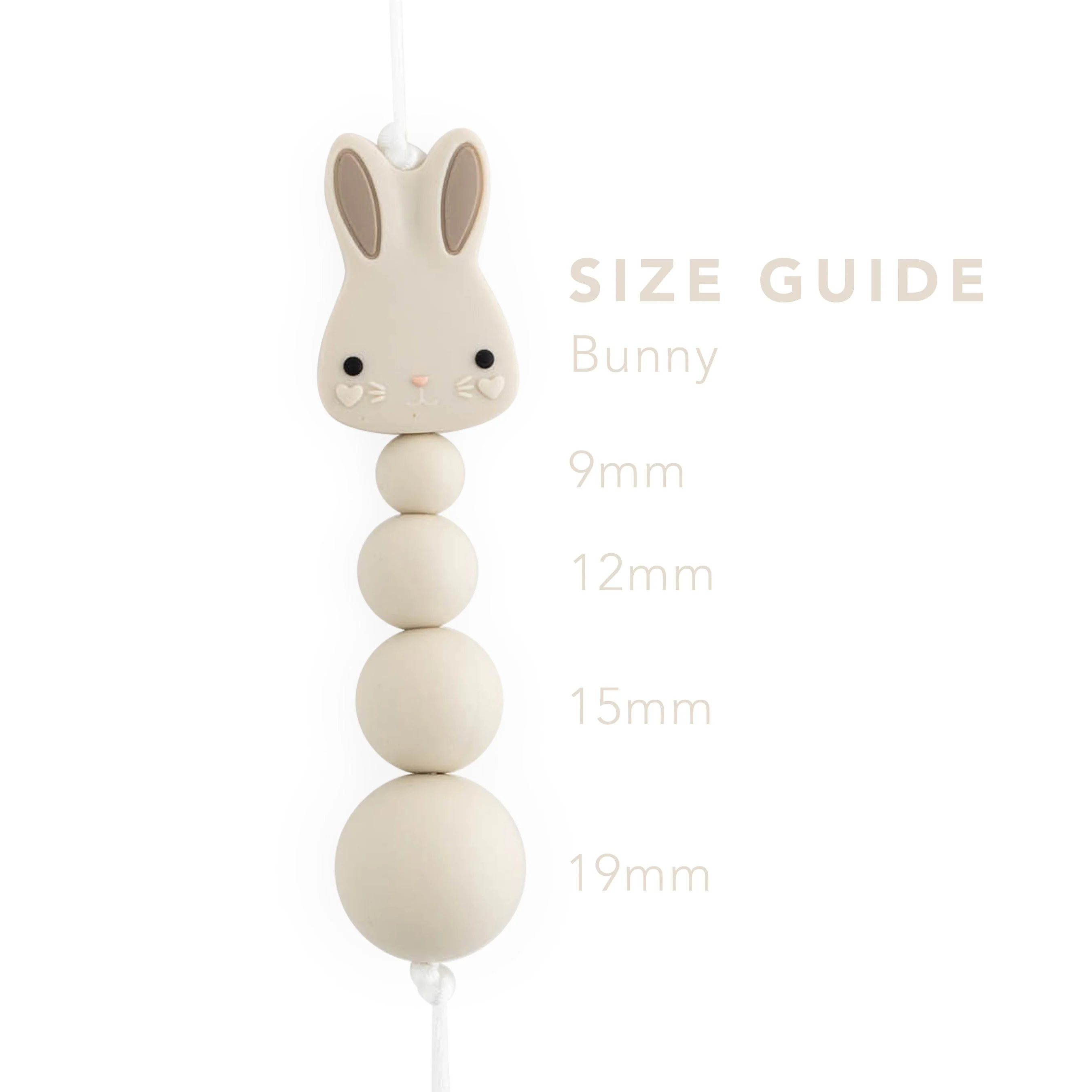 Bunny Silicone Focal Beads - Image 4
