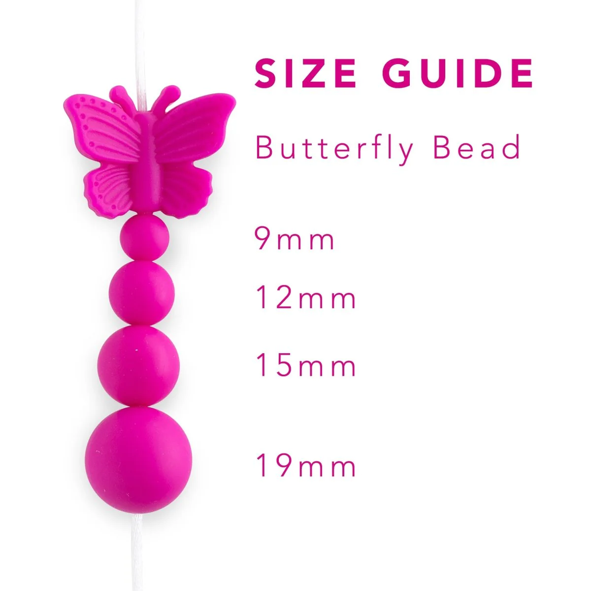 Butterfly Silicone Focal Beads - Image 9