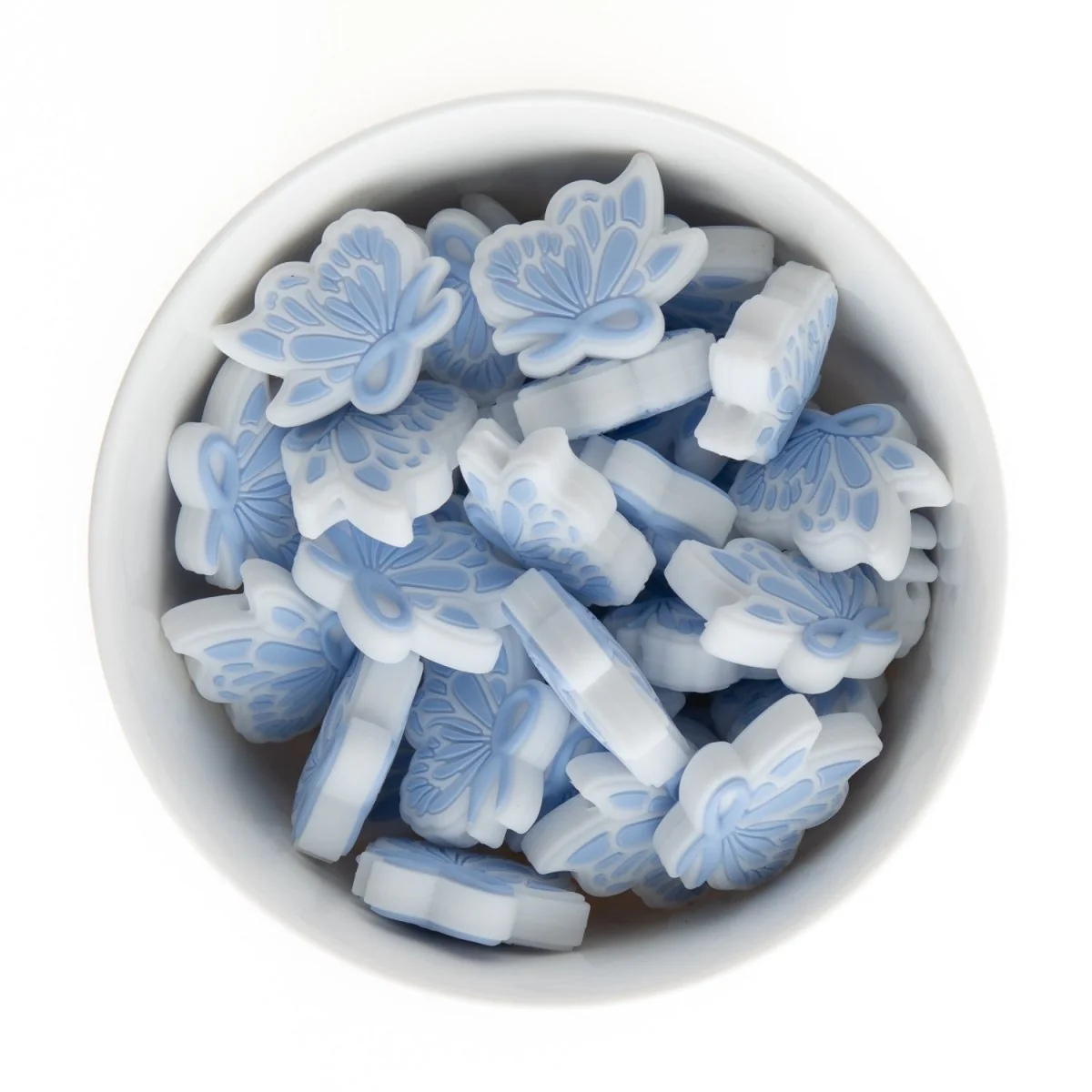 Butterfly Ribbon Silicone Focal Beads - Image 4