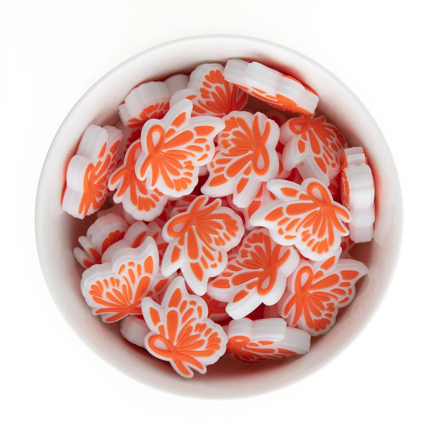 Butterfly Ribbon Silicone Focal Beads - Image 5