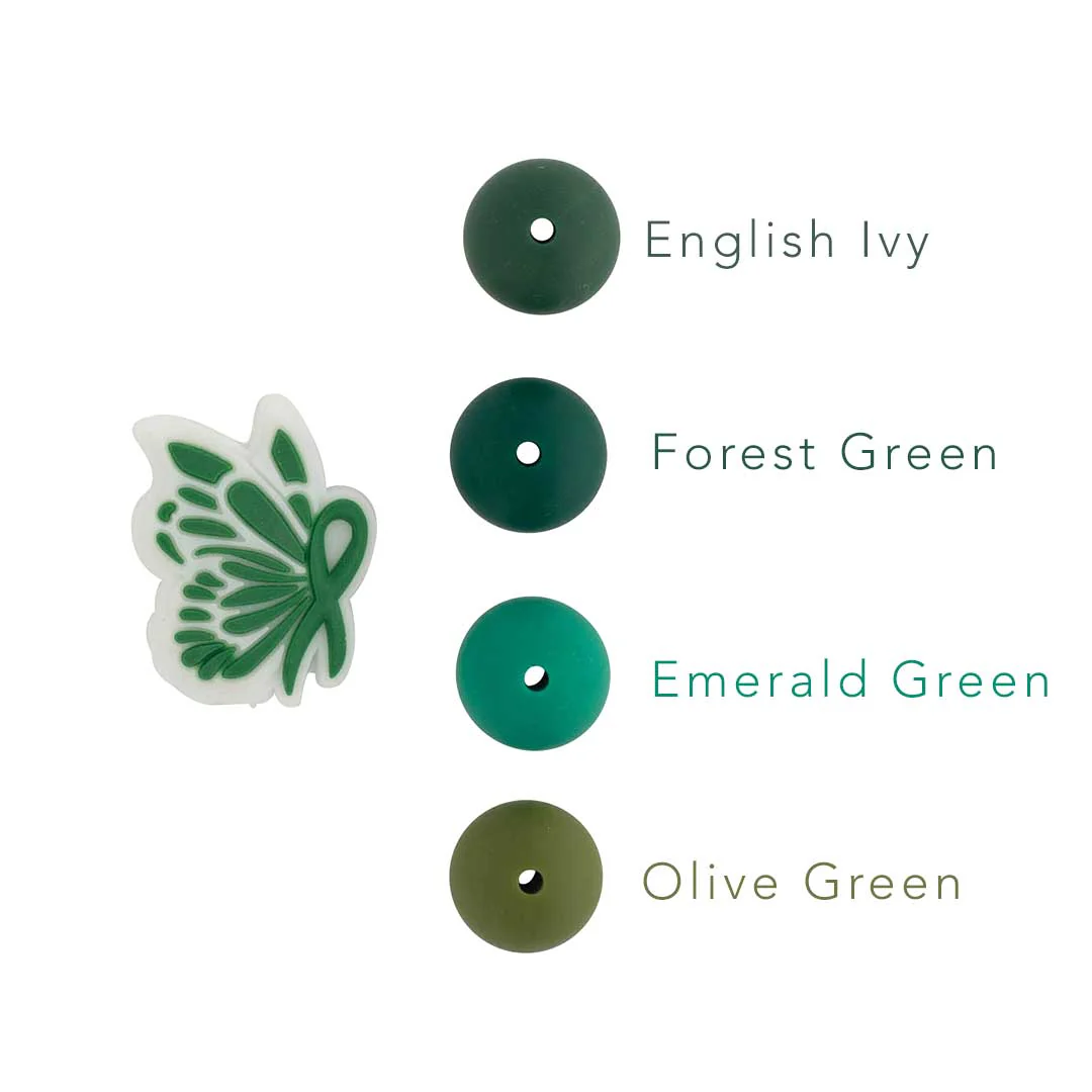 Butterfly Ribbon Silicone Focal Beads - Image 9