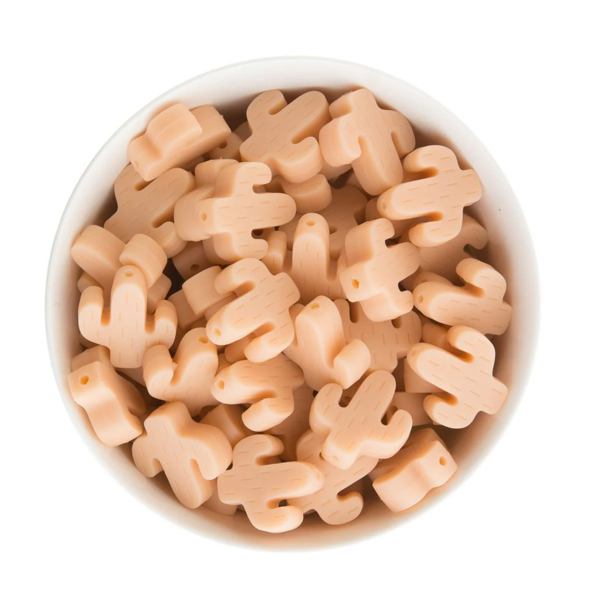 Cactus Silicone Focal Beads