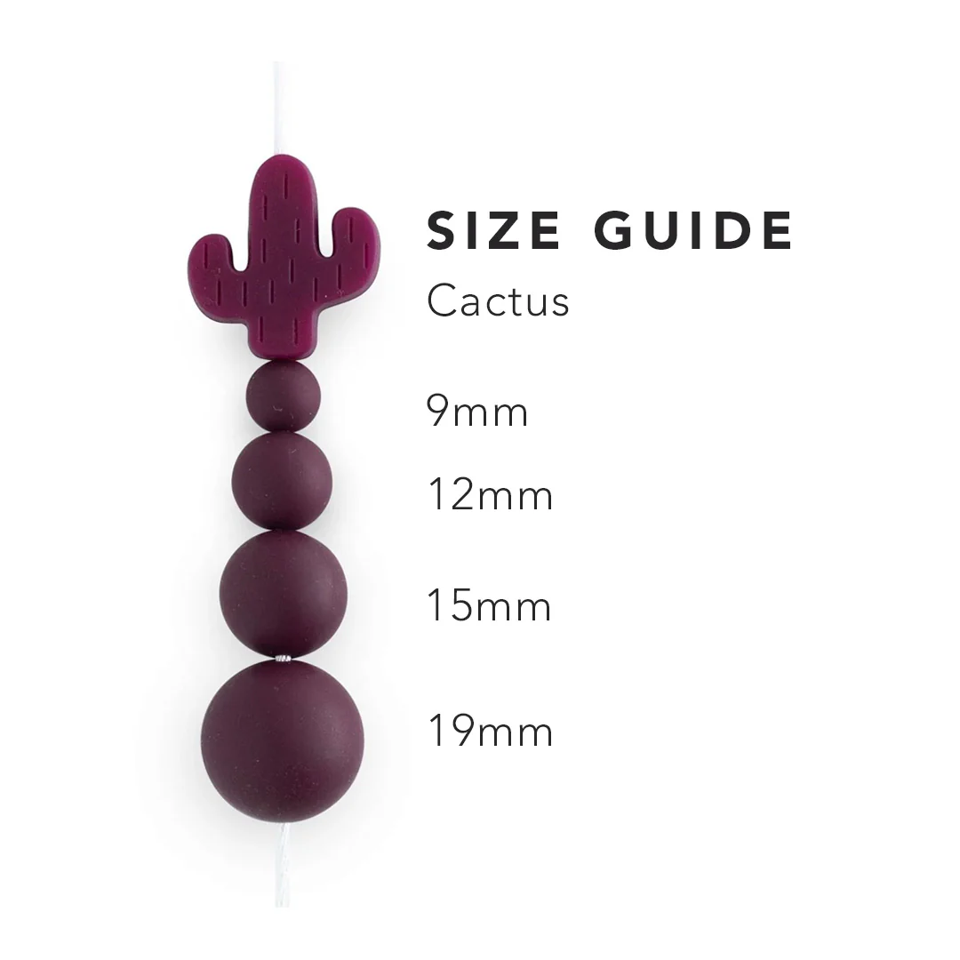 Cactus Silicone Focal Beads - Image 9