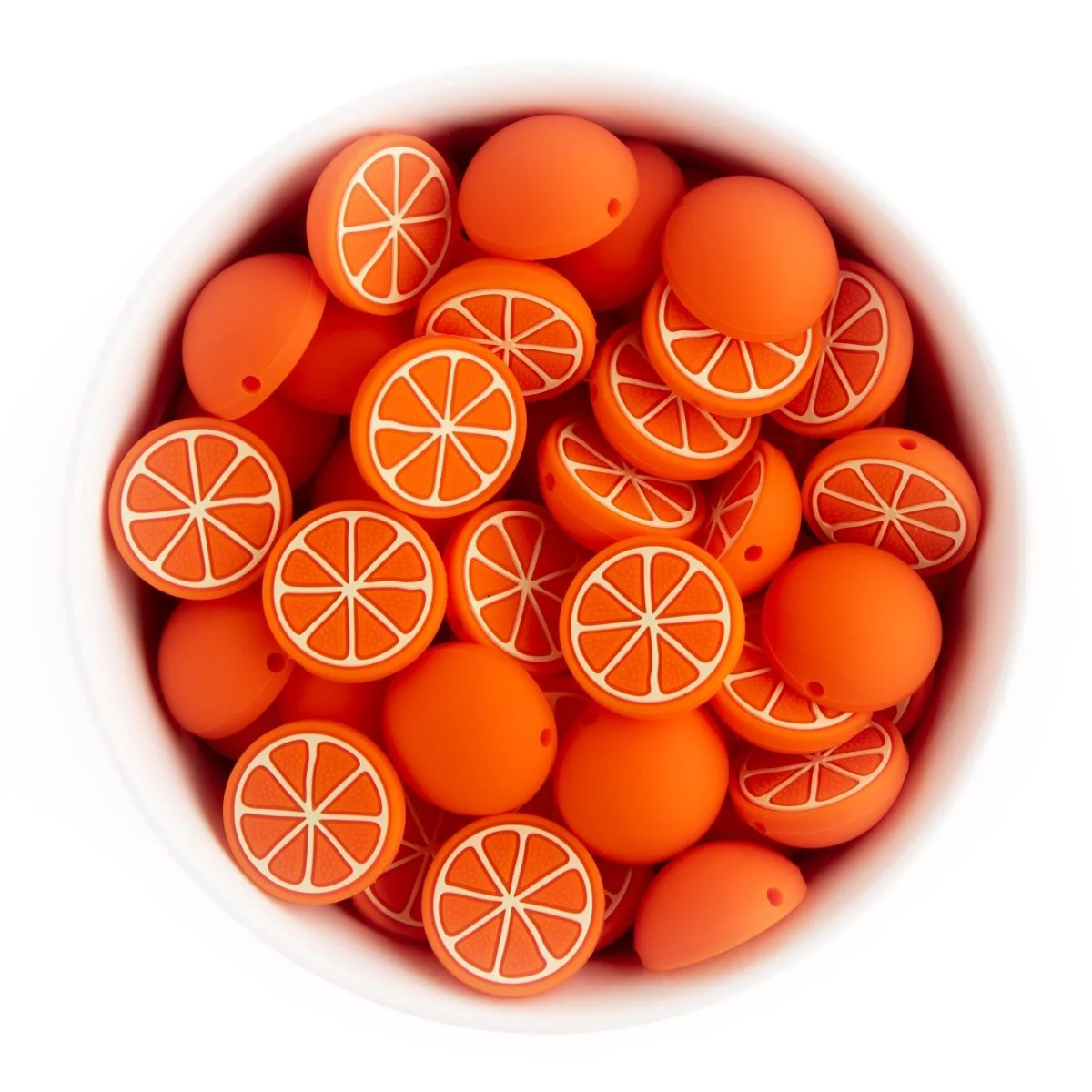 Citrus Silicone Focal Beads - Image 2