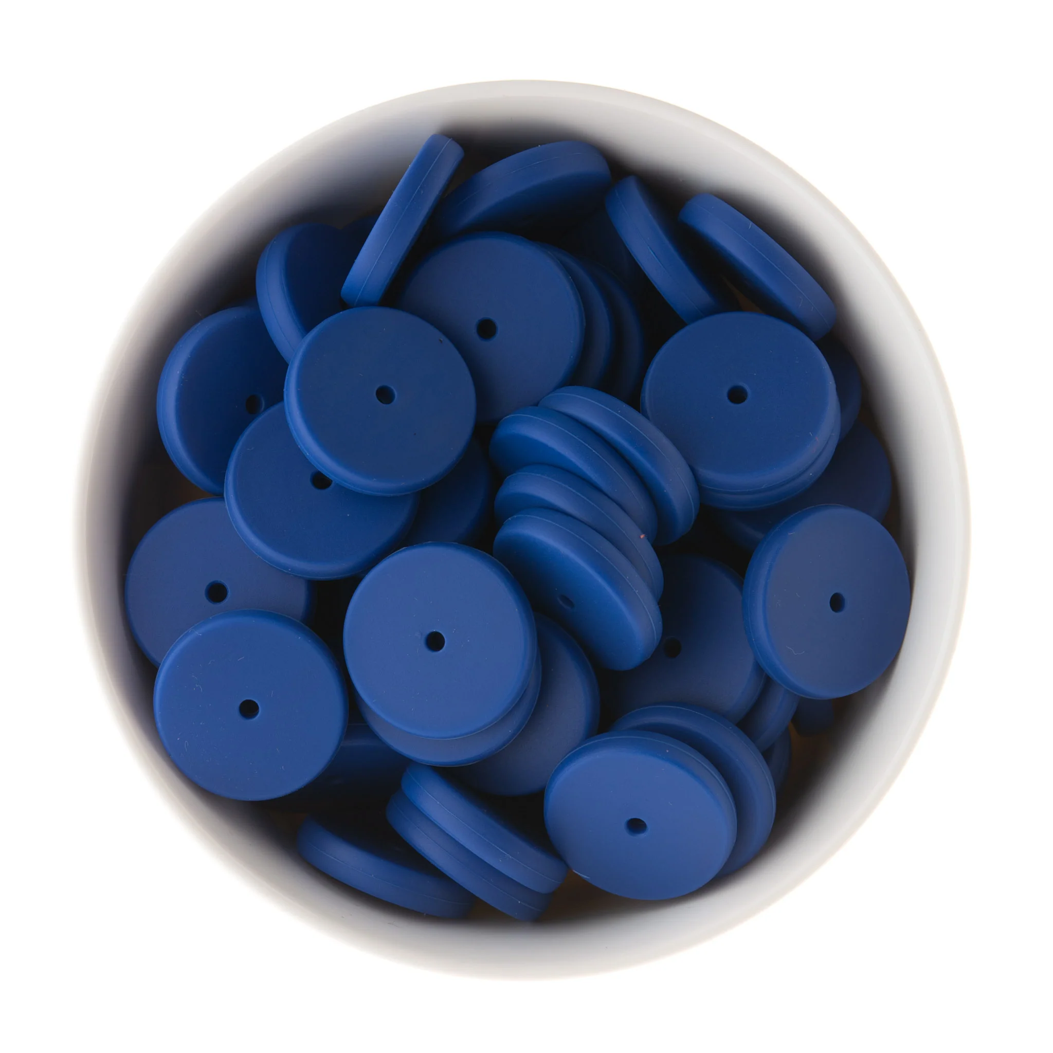 Coin Spacer Silicone Beads - Image 2